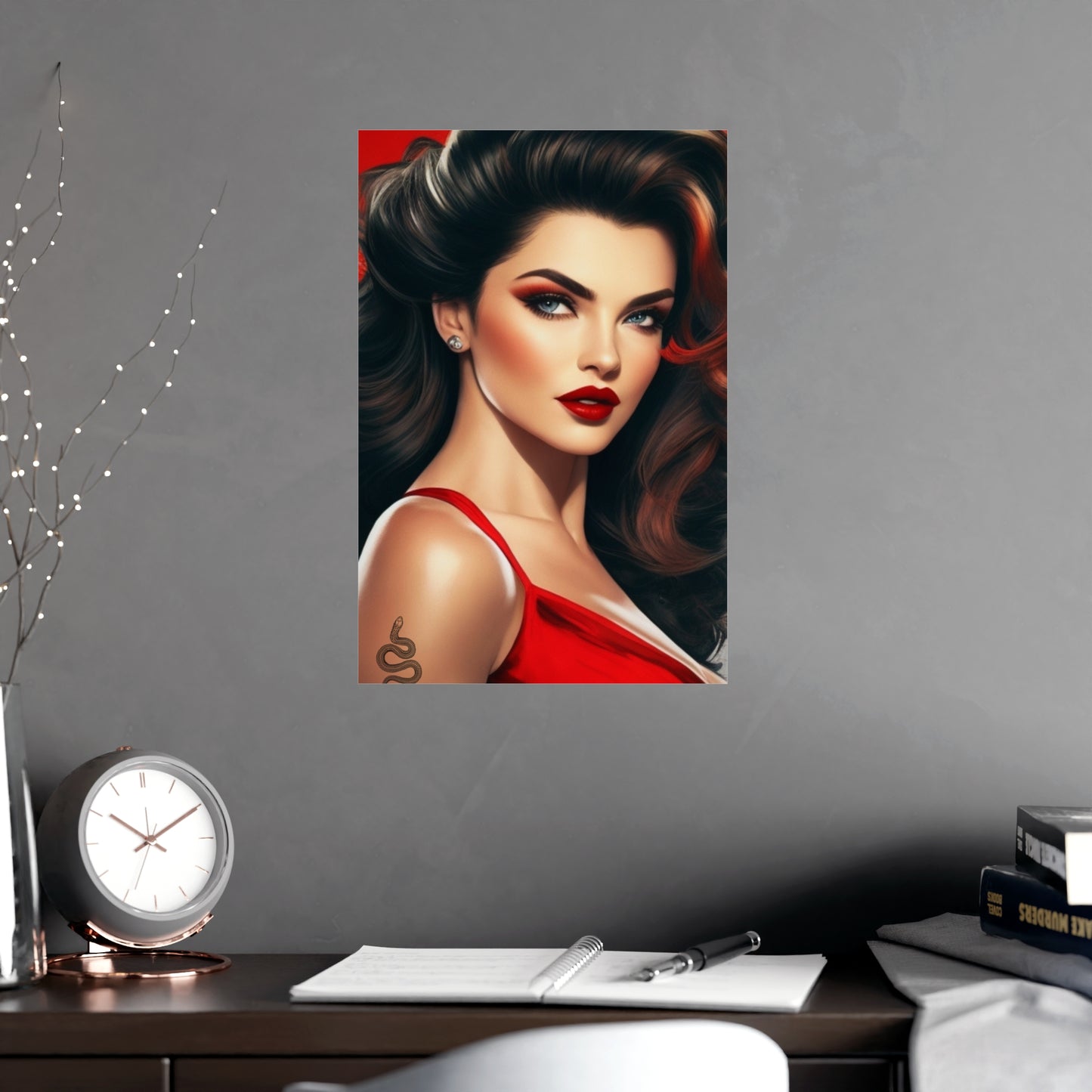 Posters - Elegant woman - Vertical Matte Posters - 04