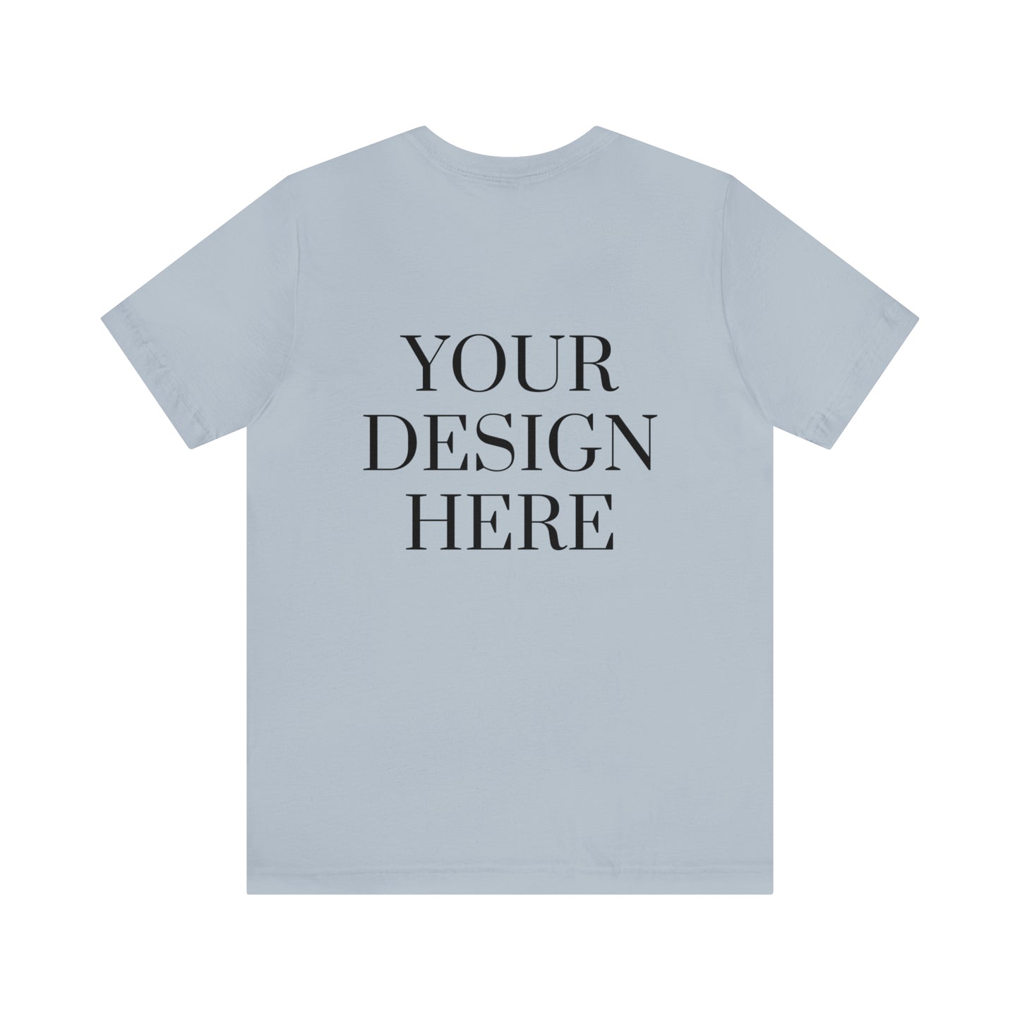 Camiseta de manga corta unisex Jersey - Personalizada - Tu diseño aquí - 01