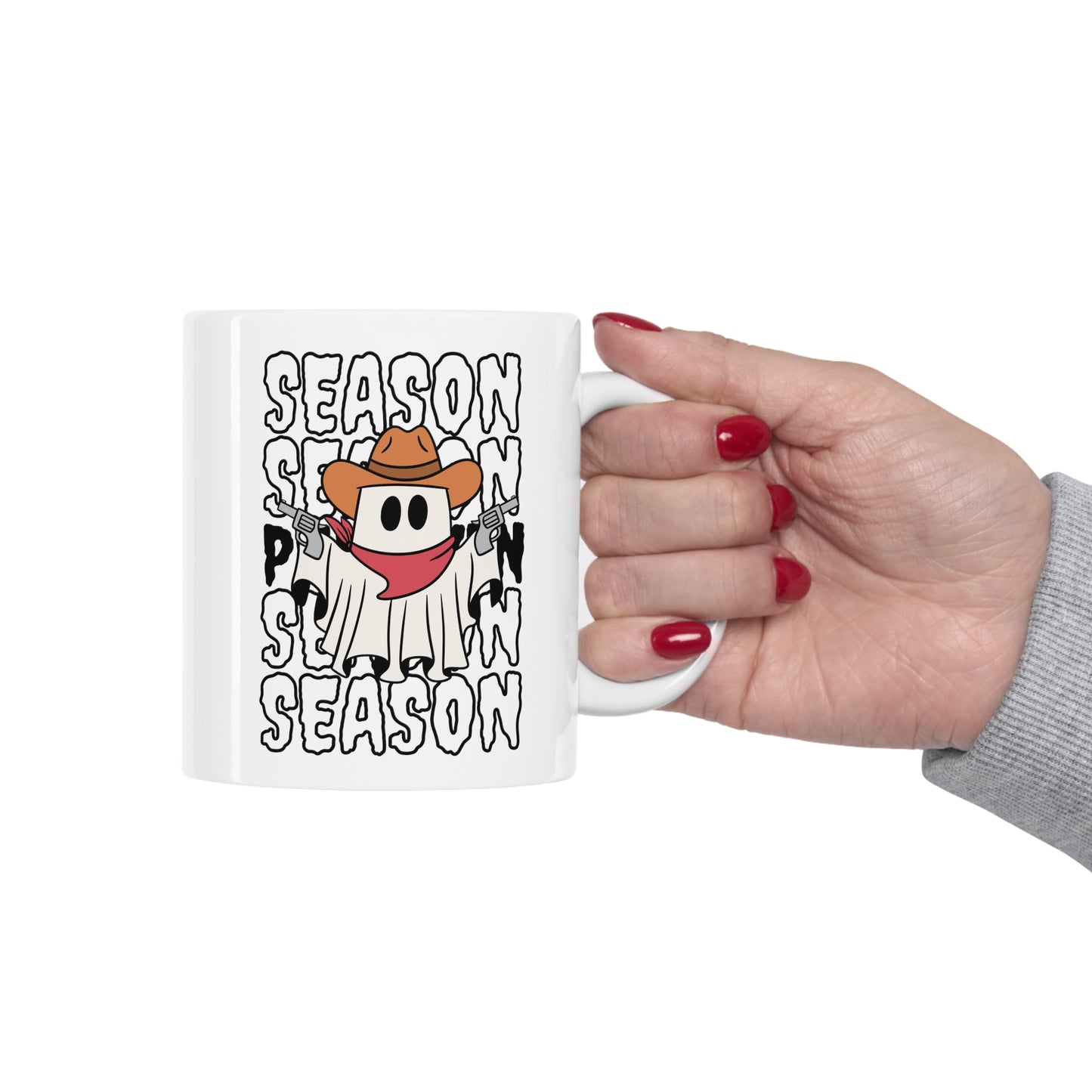Mug en céramique 11oz - Halloween - Petit Fantôme - 17