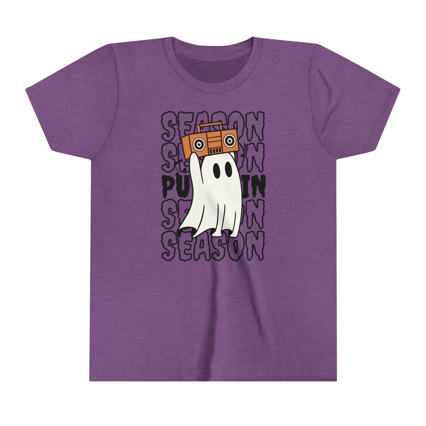 T-shirt à manches courtes pour jeunes - Halloween - Petit Fantôme - 15
