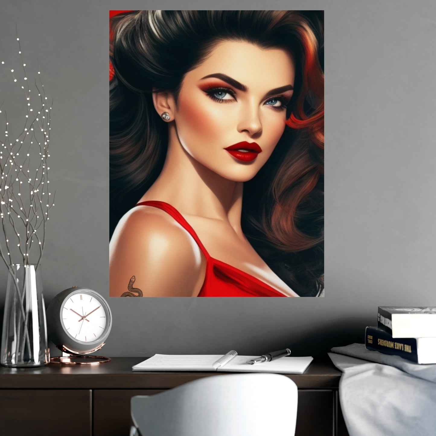 Posters - Elegant woman - Vertical Matte Posters - 04