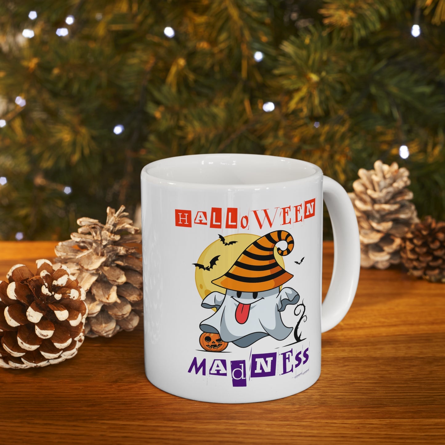 Taza de Cerámica 11oz - Halloween - Pequeño Fantasma - 04