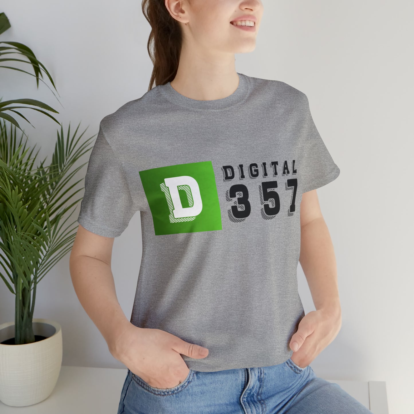 Camiseta de manga corta de jersey unisex - Nuestra marca - 01