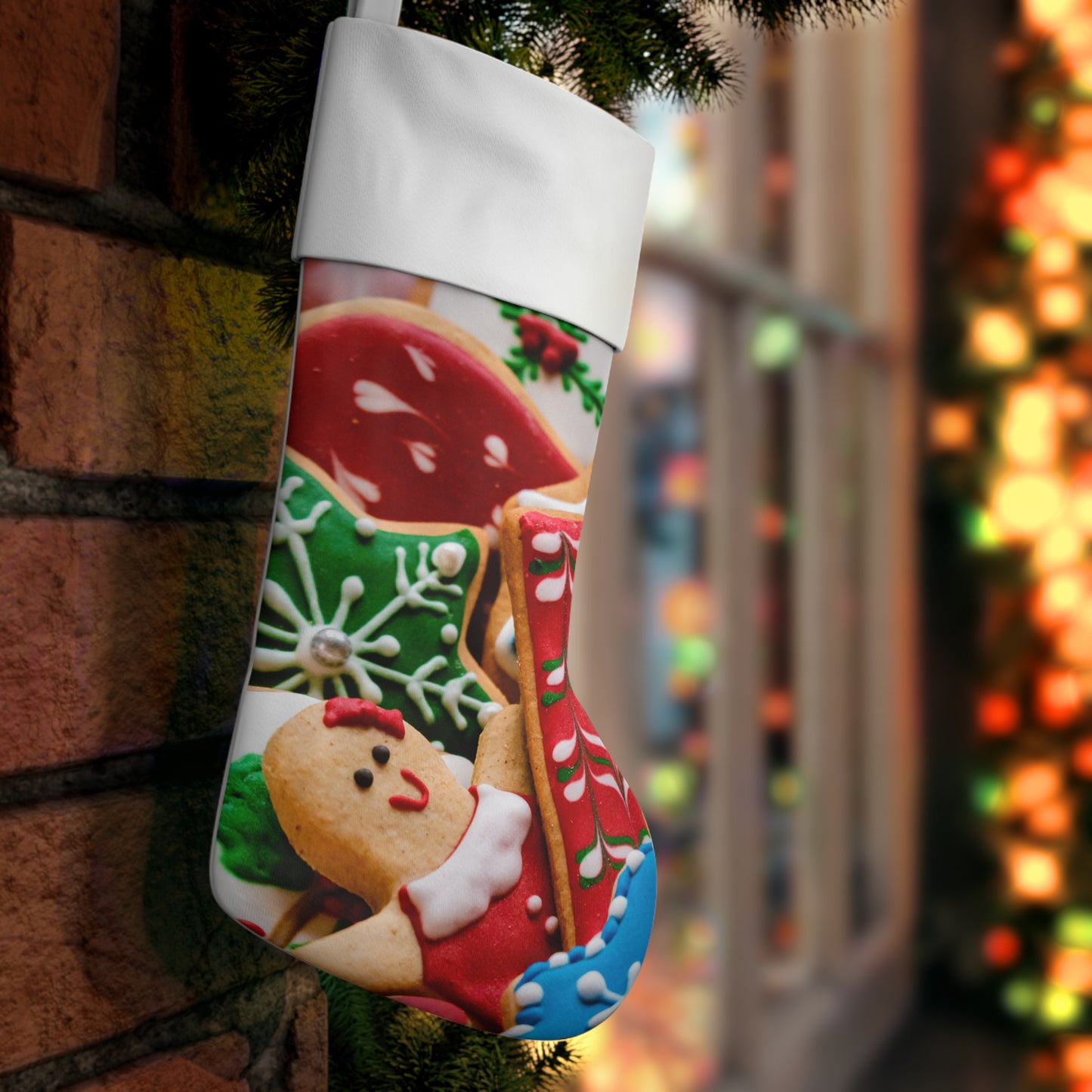 Calcetín navideño - Feliz Navidad - Objetos