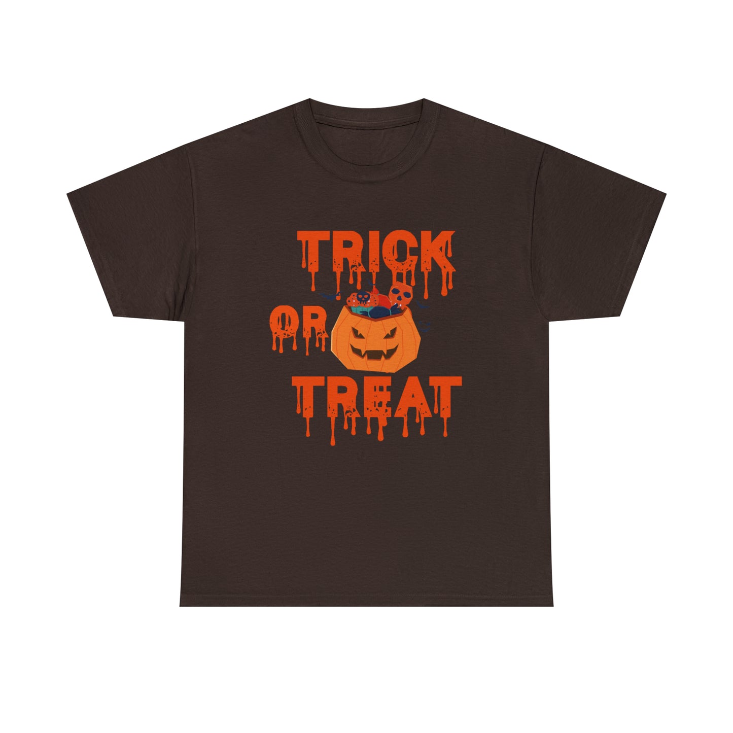 T-shirt unisexe en coton lourd - Halloween - Trick or Treat