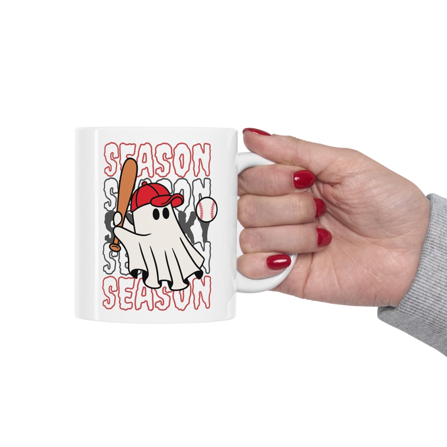 Taza de Cerámica 11oz - Halloween - Pequeño Fantasma - 19