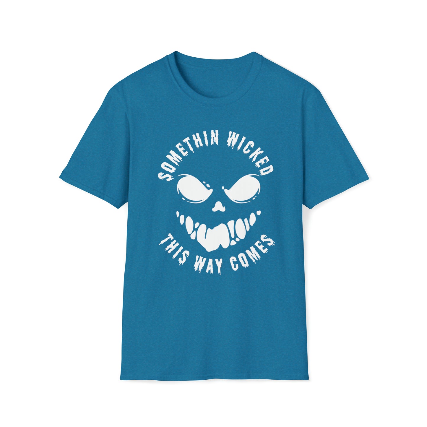 T-shirt softstyle unisexe - Halloween - Quelque chose de méchant - 01