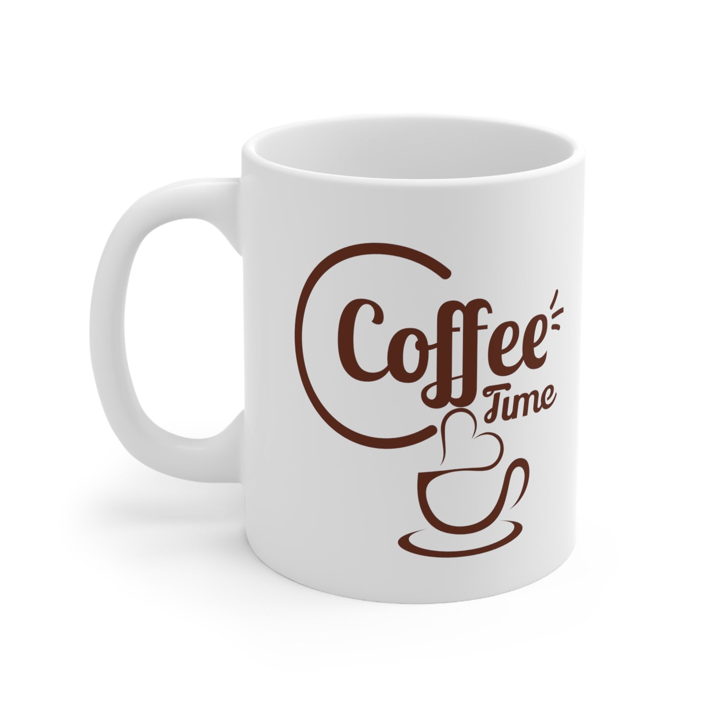 Ceramic Mug 11oz - Coffee time