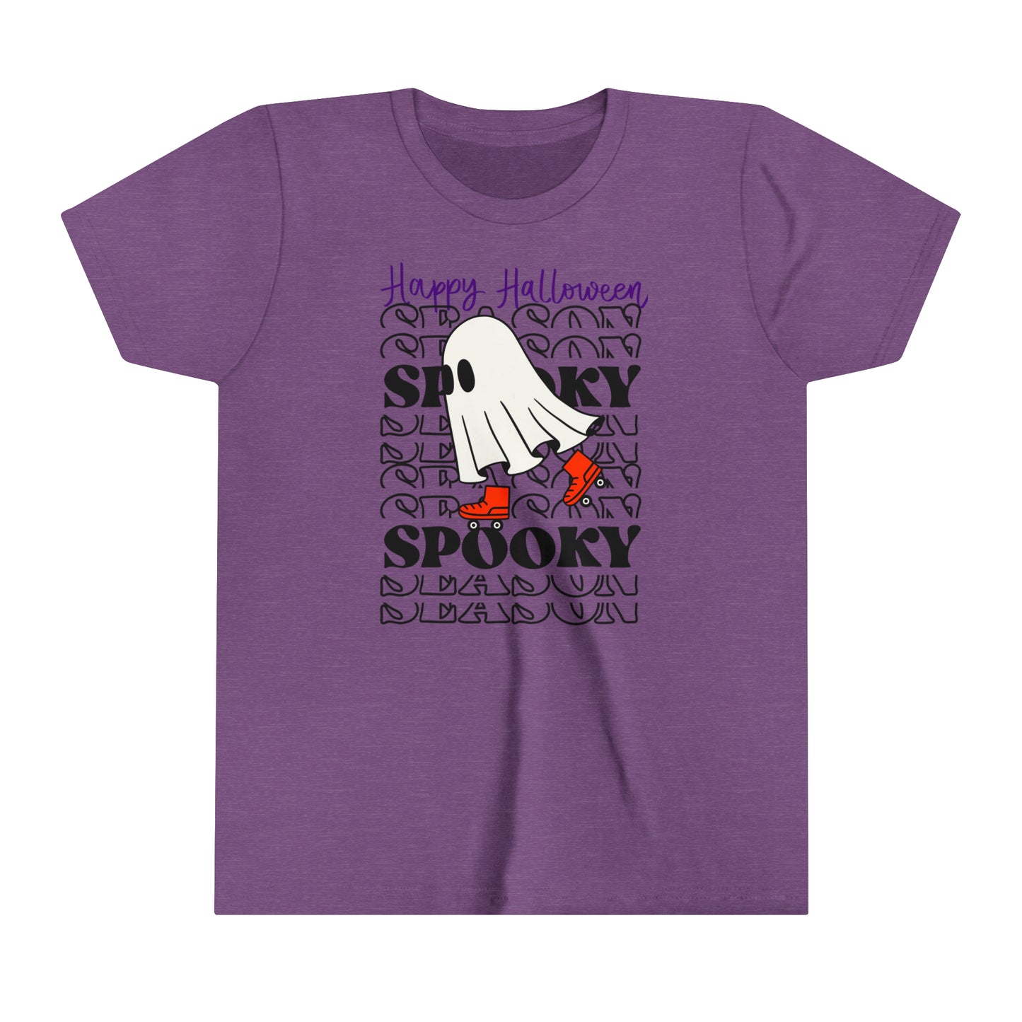 T-shirt à manches courtes pour jeunes - Halloween - Petit Fantôme - 10