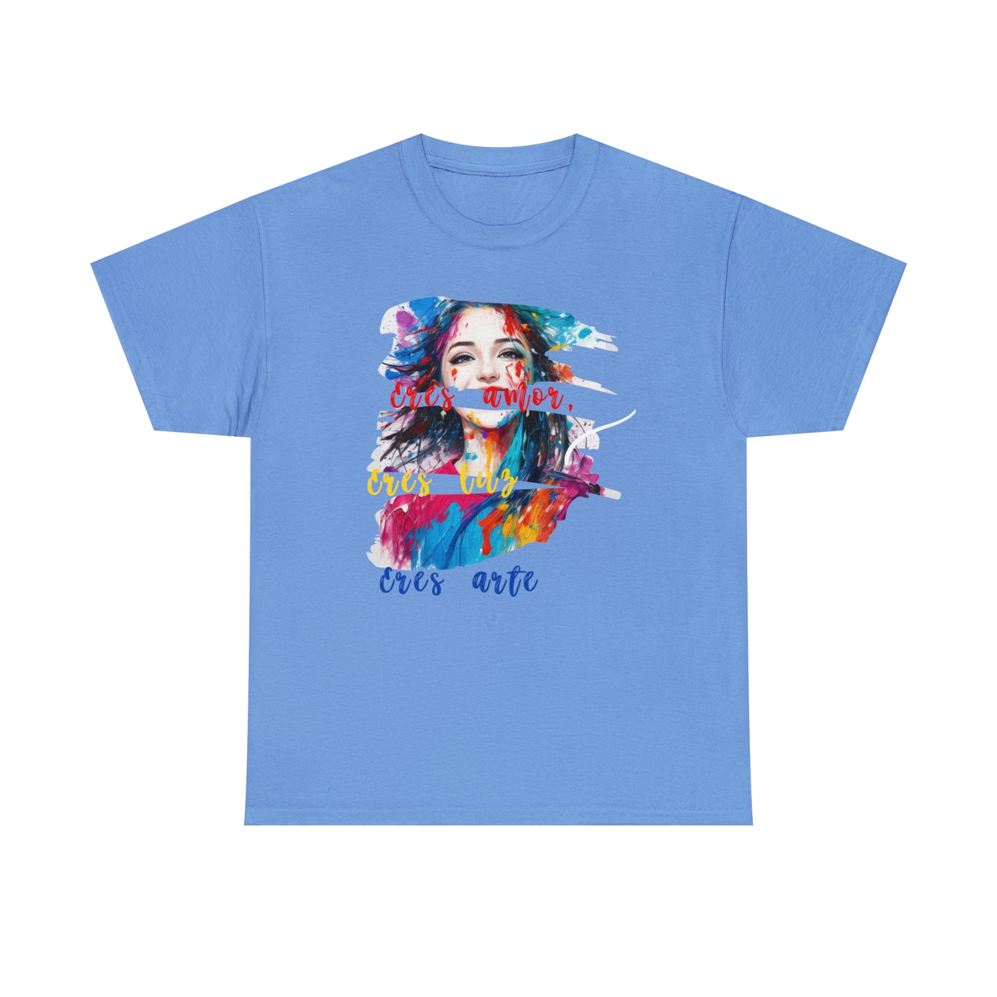 Camiseta unisex de algodón pesado - Amor y libertad - 04