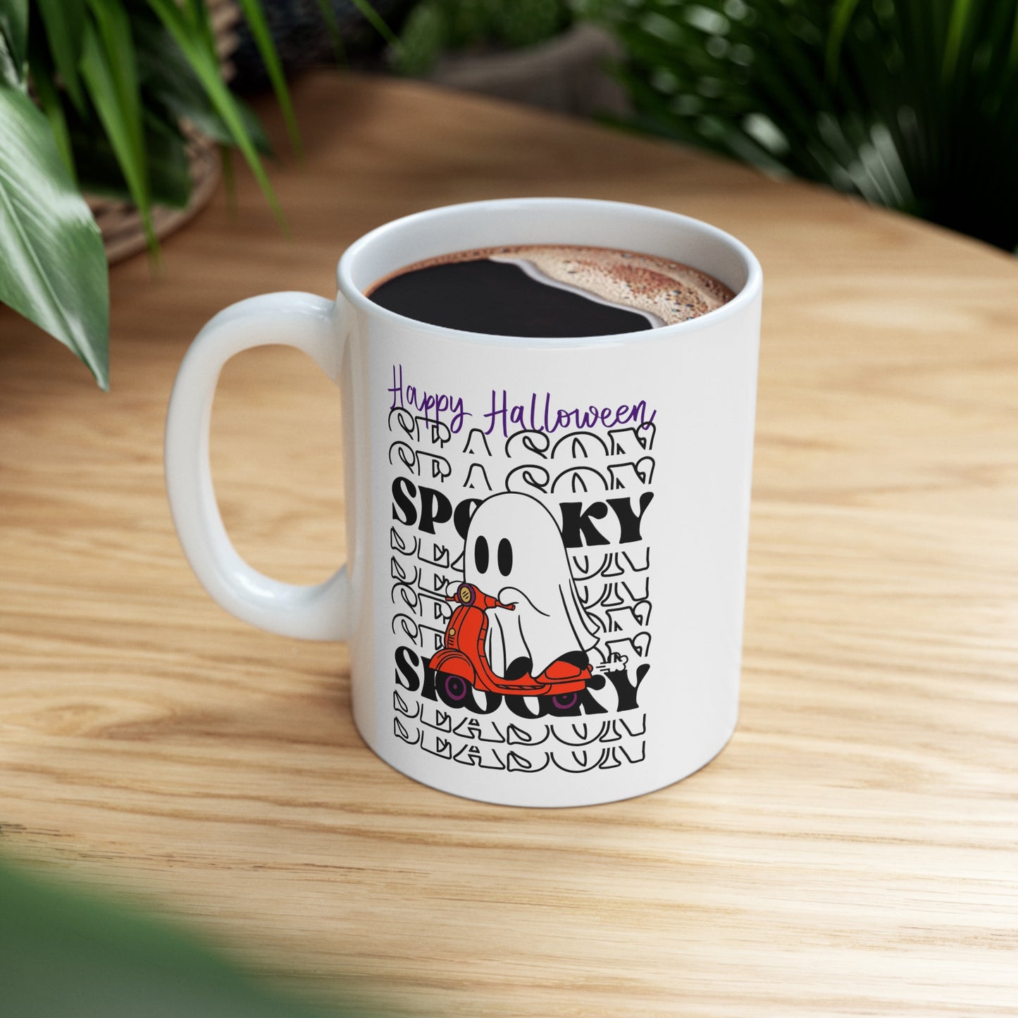 Mug en céramique 11oz - Halloween - Petit Fantôme - 09