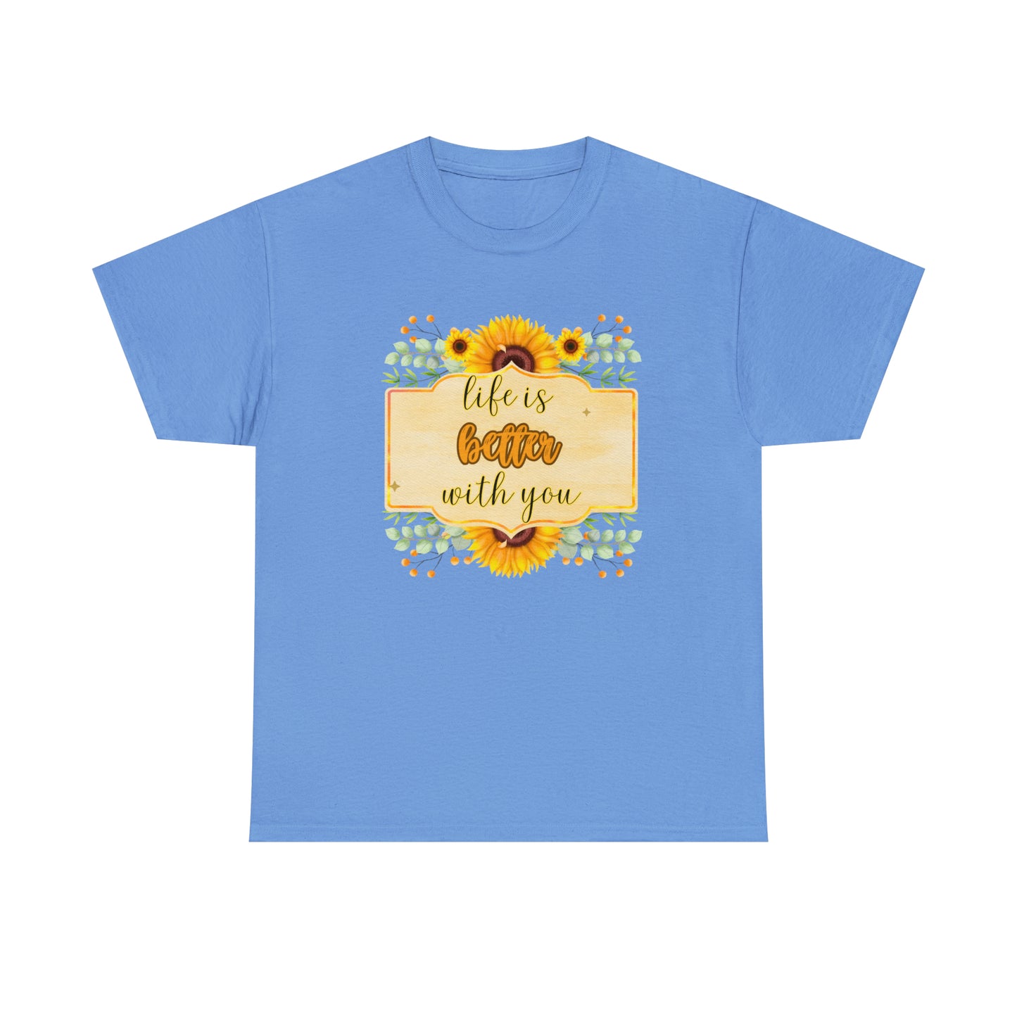 Camiseta unisex de algodón pesado - Amor y libertad - 08