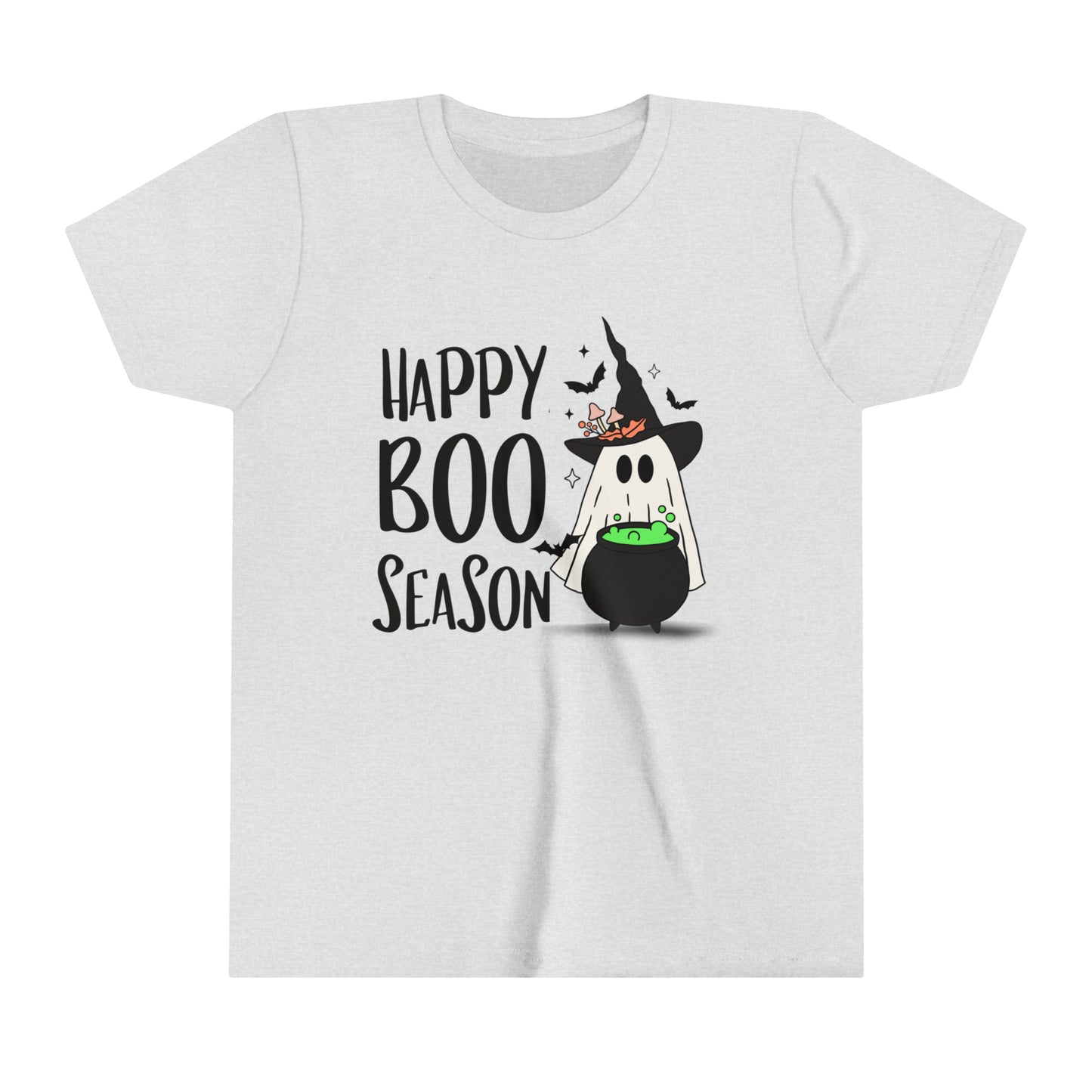 T-shirt à manches courtes pour jeunes - Halloween - Petit Fantôme - 20
