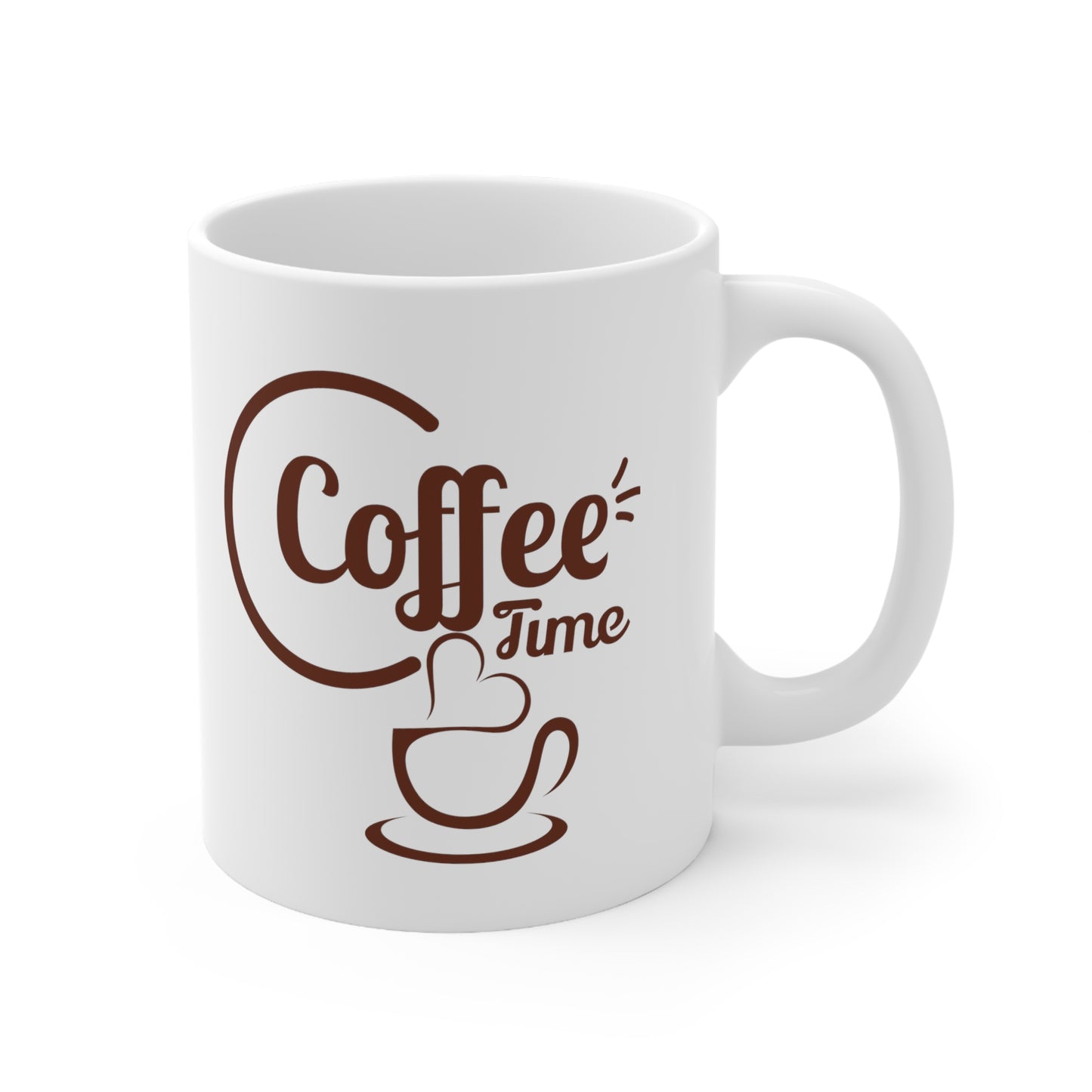 Ceramic Mug 11oz - Coffee time