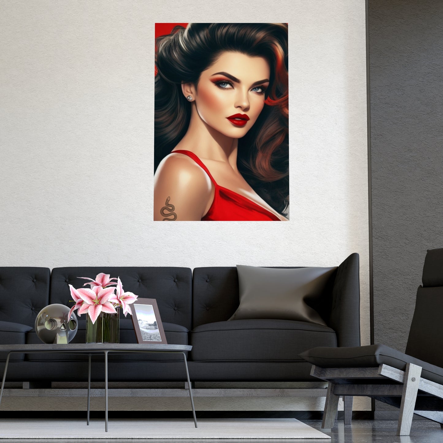 Posters - Elegant woman - Vertical Matte Posters - 04