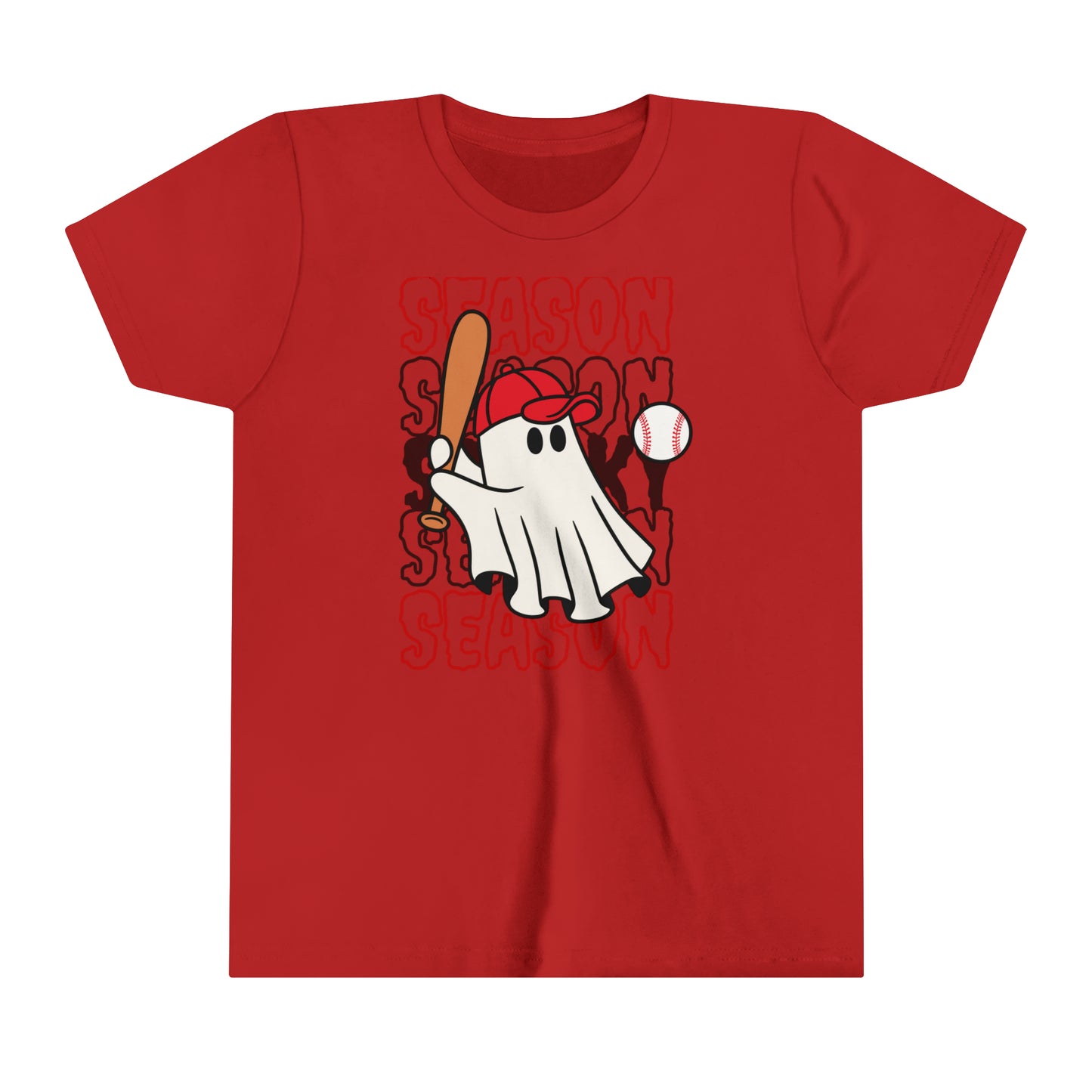 T-shirt à manches courtes pour jeunes - Halloween - Petit Fantôme - 19