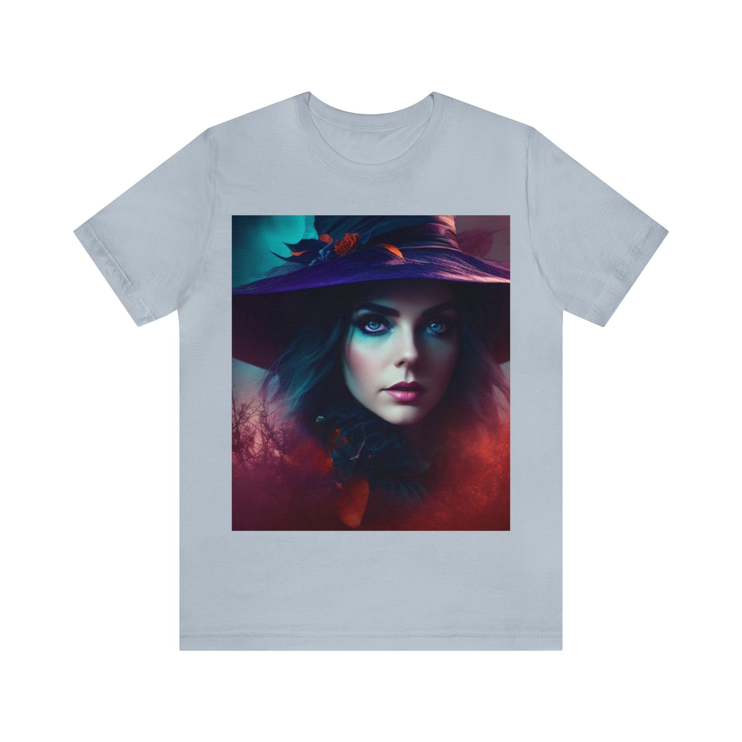Camiseta de manga corta unisex Jersey - Halloween Witch AI - 08