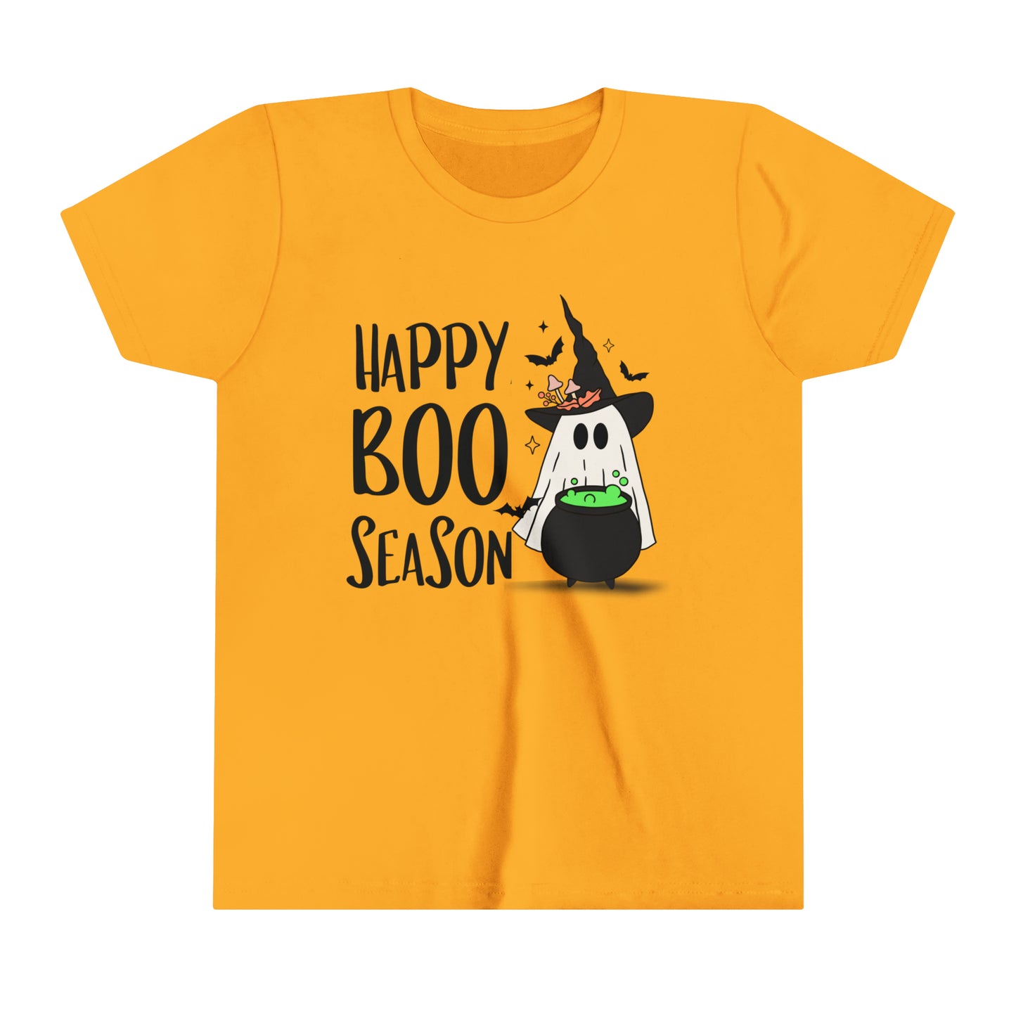 T-shirt à manches courtes pour jeunes - Halloween - Petit Fantôme - 20