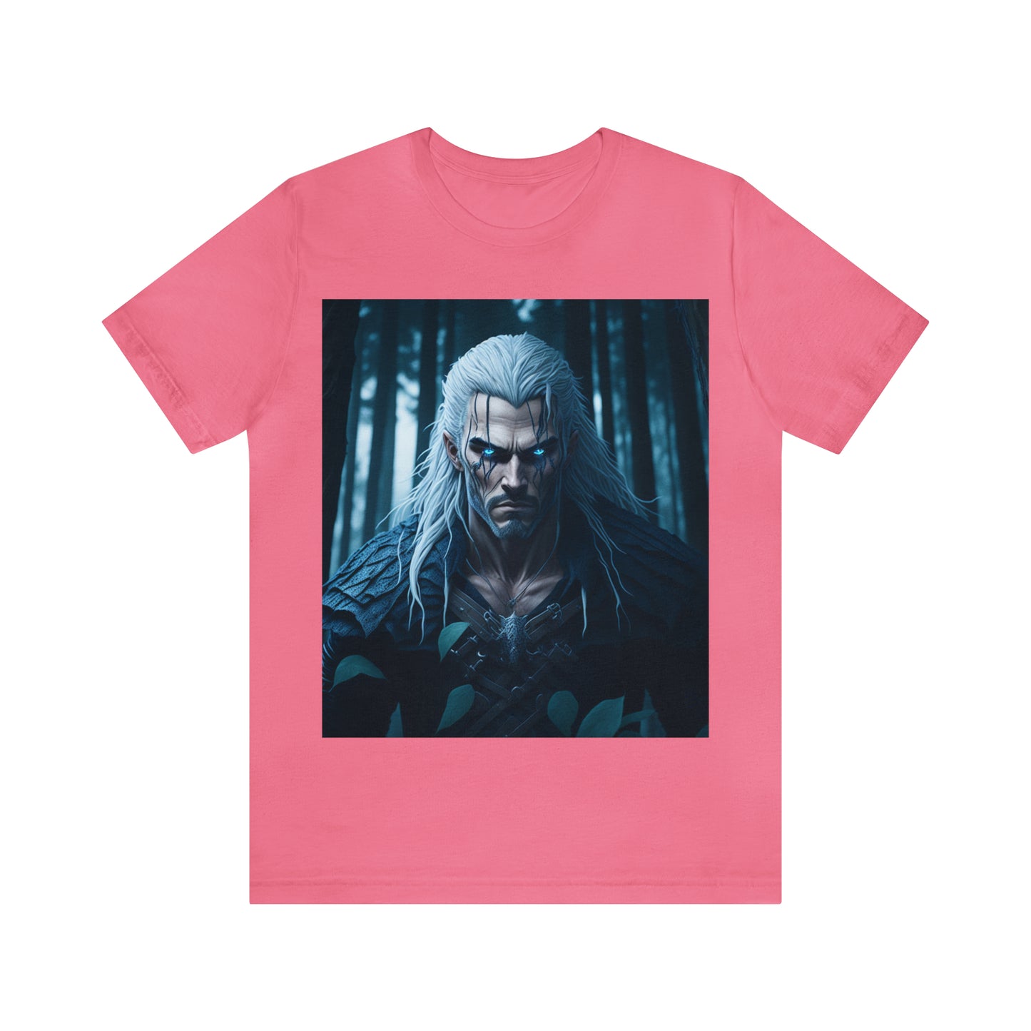 Camiseta de manga corta Unisex Jersey - Halloween Witch man AI - 02