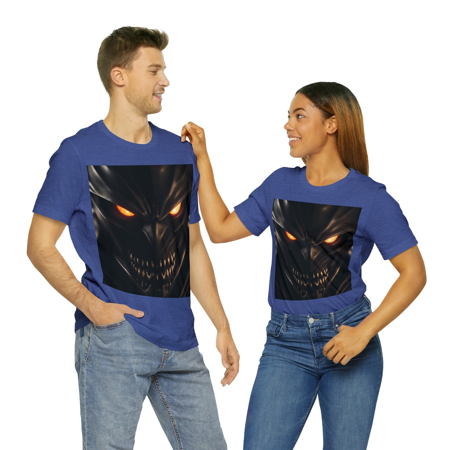 Camiseta de manga corta Unisex Jersey - Halloween Witch man AI - 03