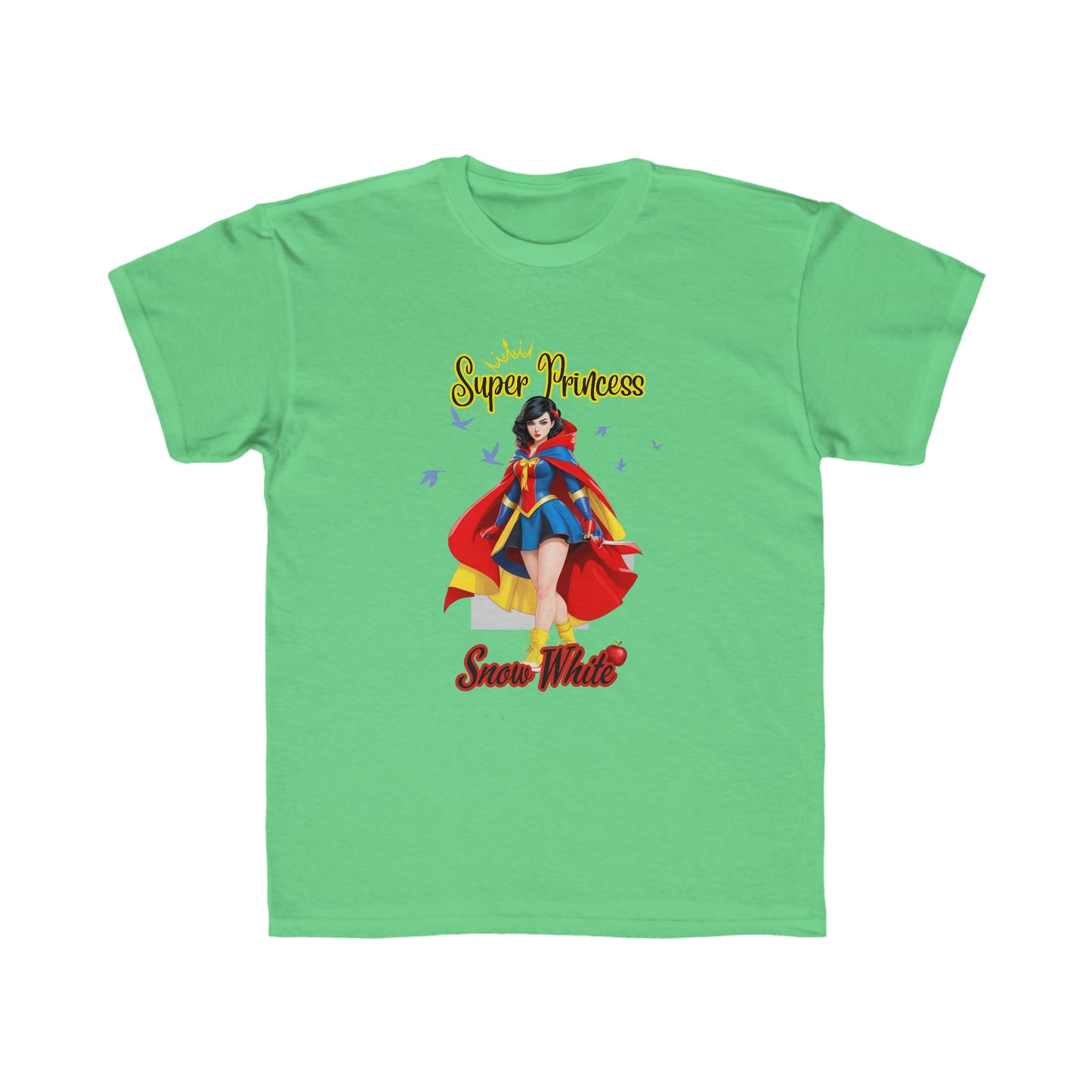 Kids Regular Fit Tee - Princesses Heroine Snow White - 02