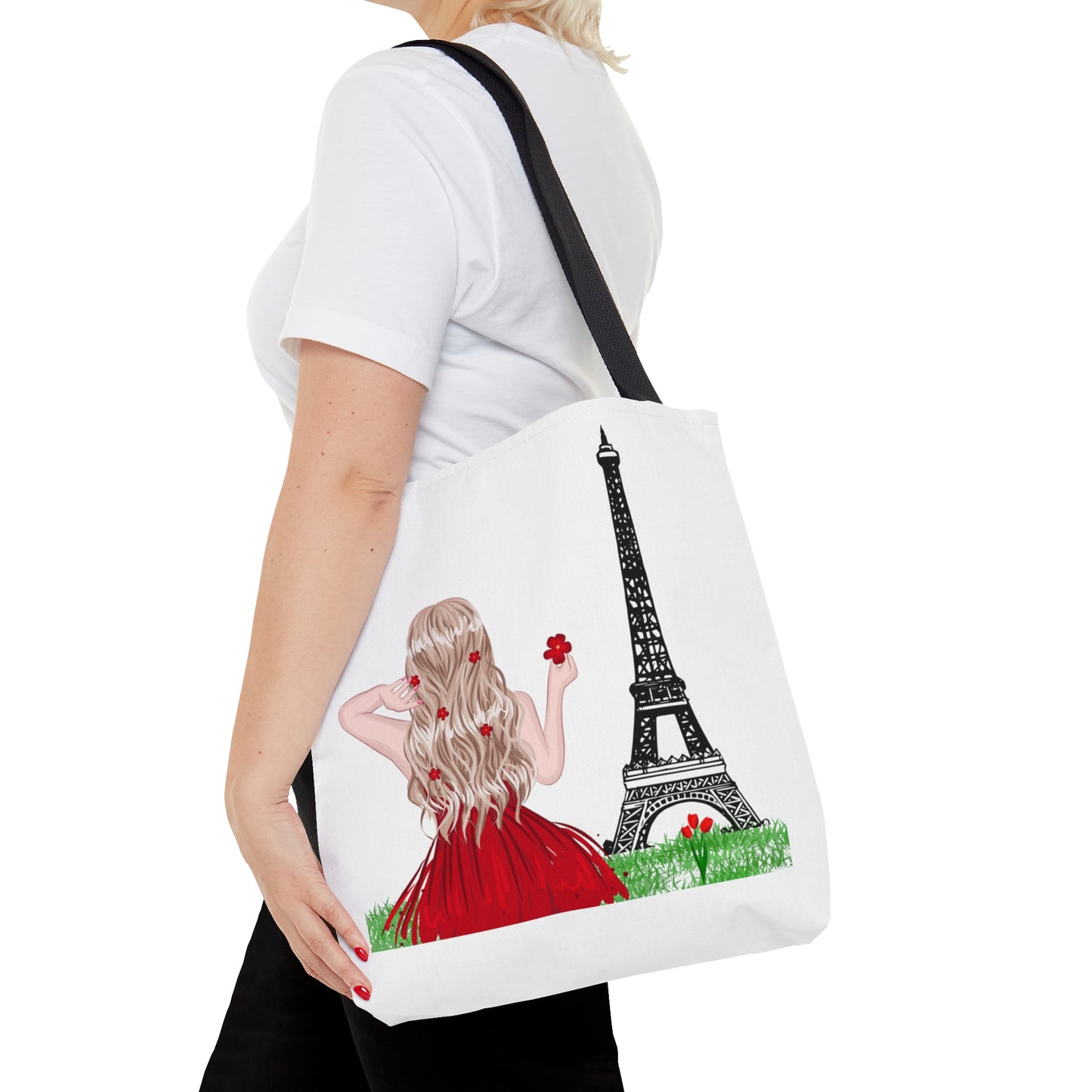Tote Bag - Chica en París