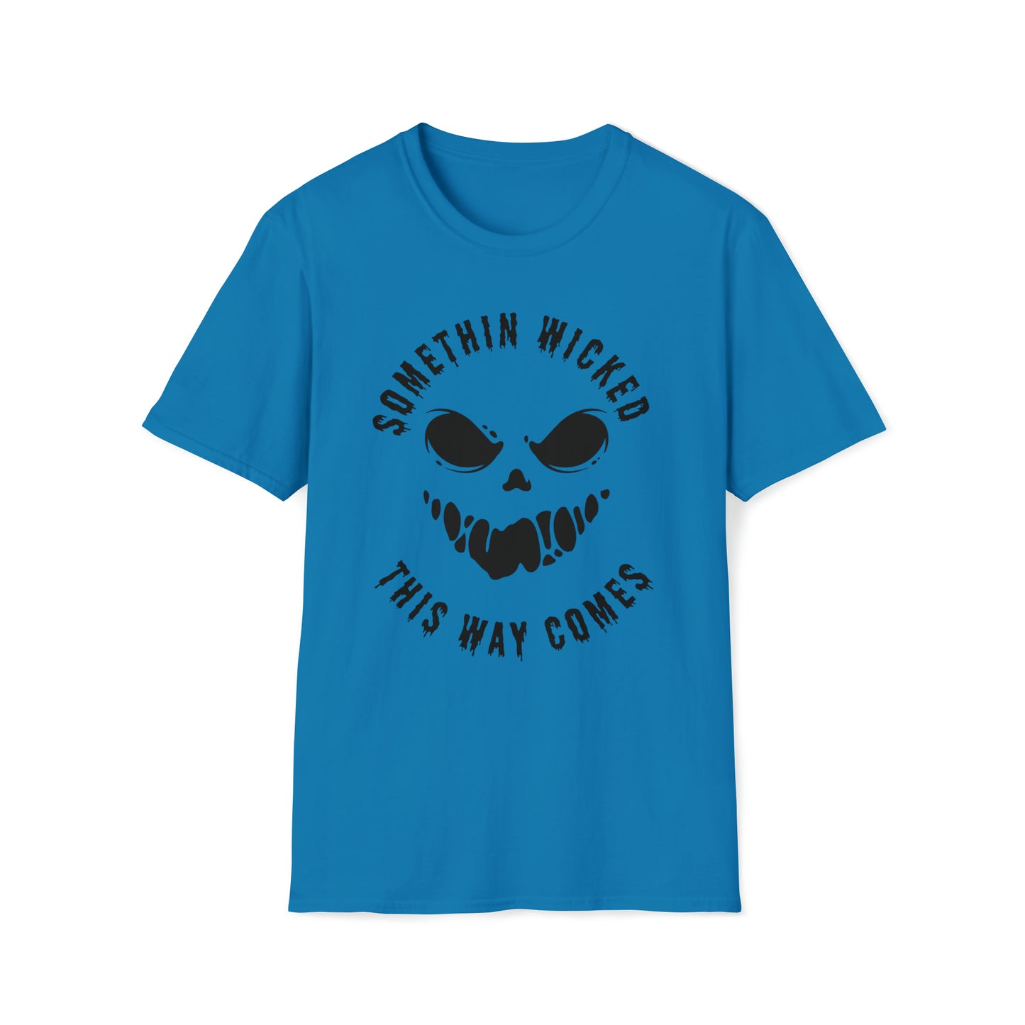 Camiseta Softstyle unisex - Halloween - Algo malvado - 02