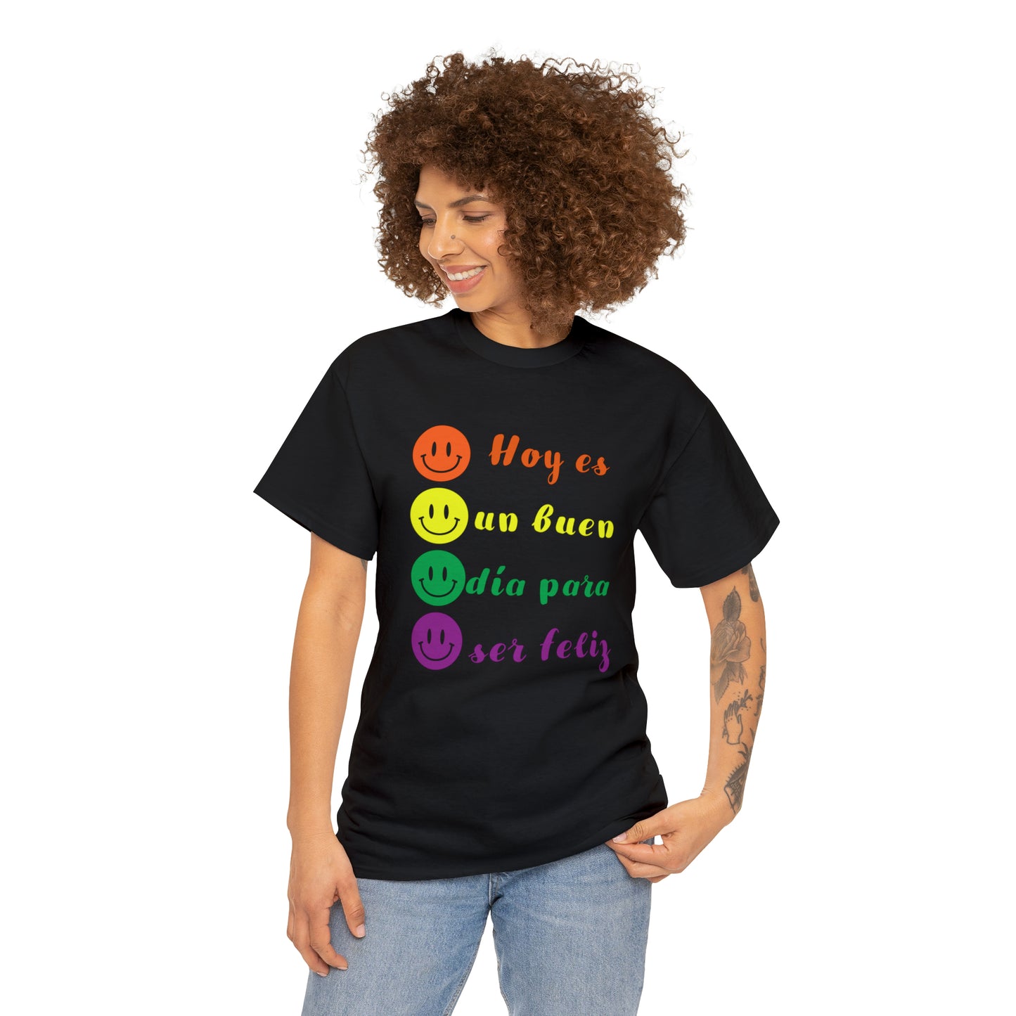 Camiseta unisex de algodón pesado - Amor y libertad - 06