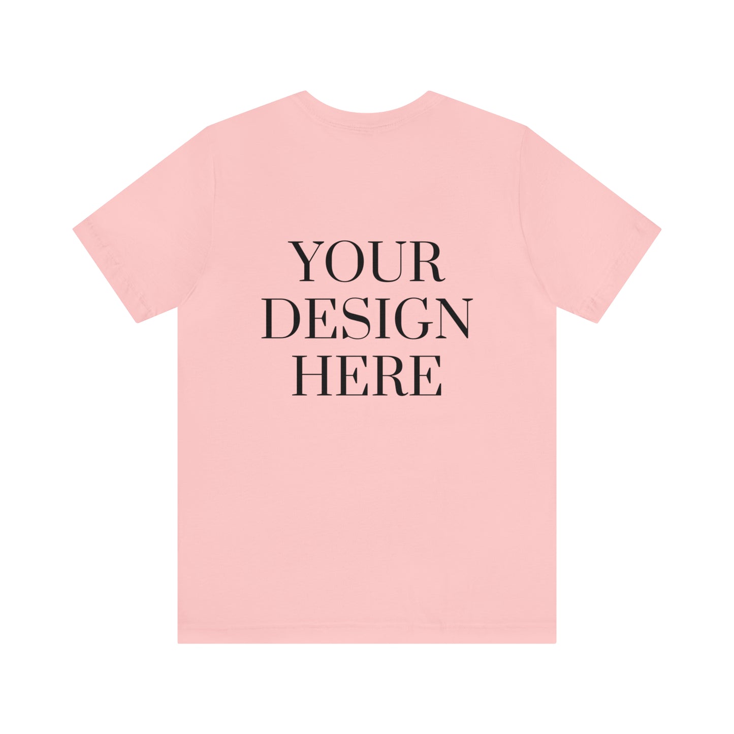 Camiseta de manga corta unisex Jersey - Personalizada - Tu diseño aquí - 01