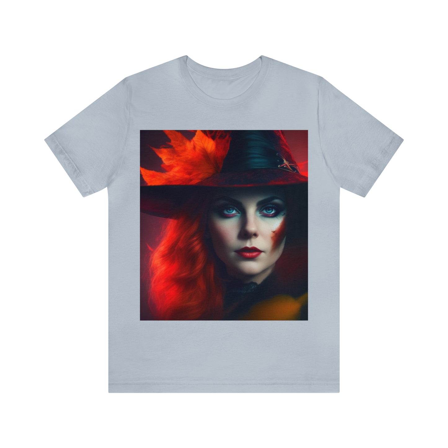 Camiseta de manga corta unisex Jersey - Halloween Witch AI - 03