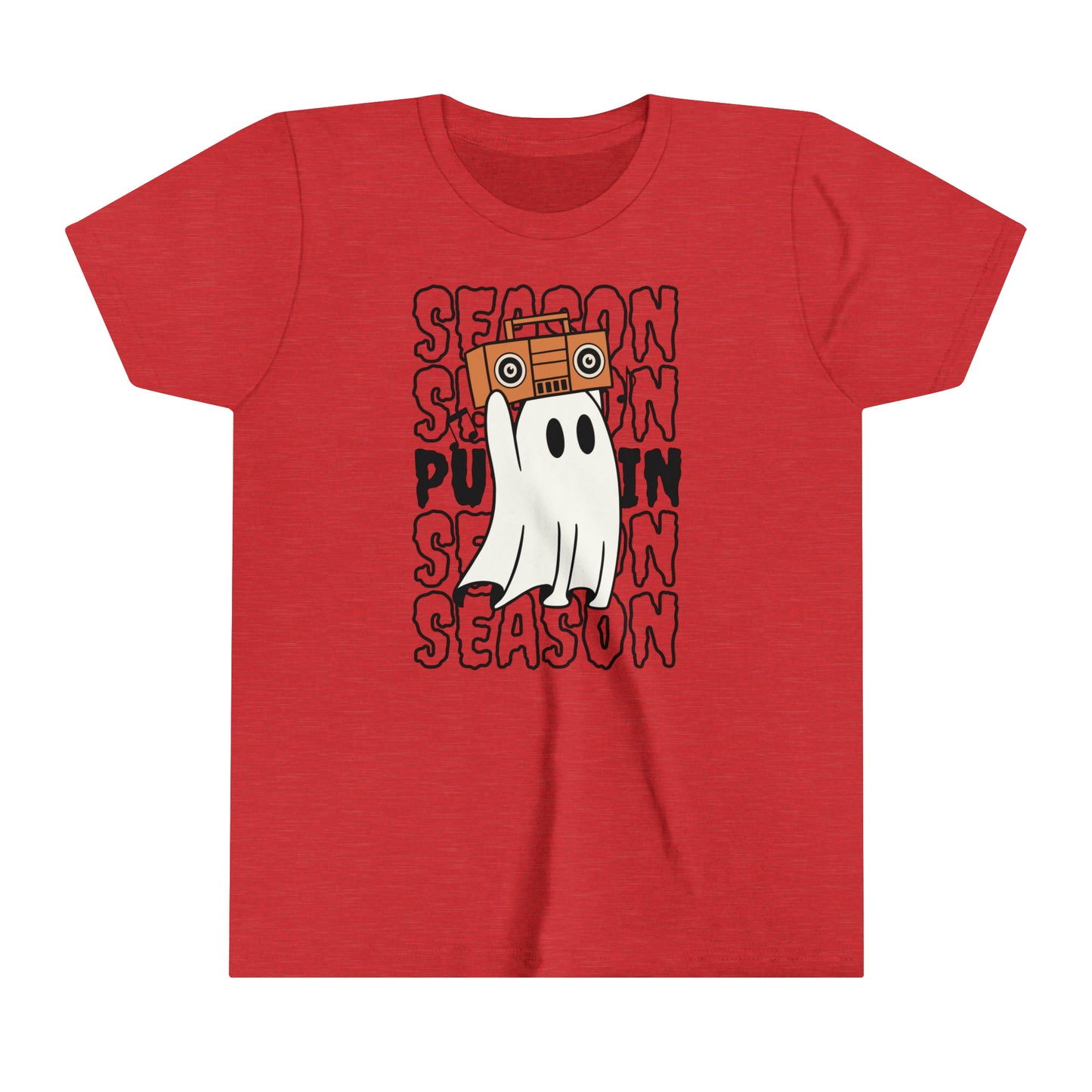 T-shirt à manches courtes pour jeunes - Halloween - Petit Fantôme - 15