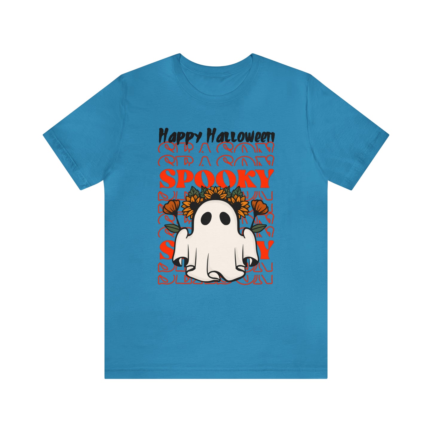 Camiseta de manga corta Unisex Jersey - Halloween - Pequeño Fantasma - 11