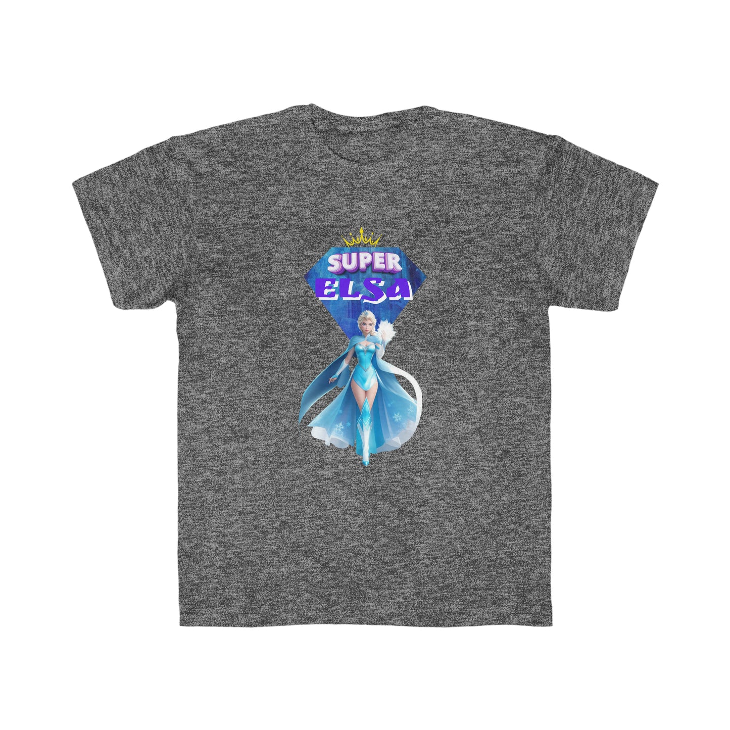 Camiseta de corte regular para niños - Princesas Heroína Elsa