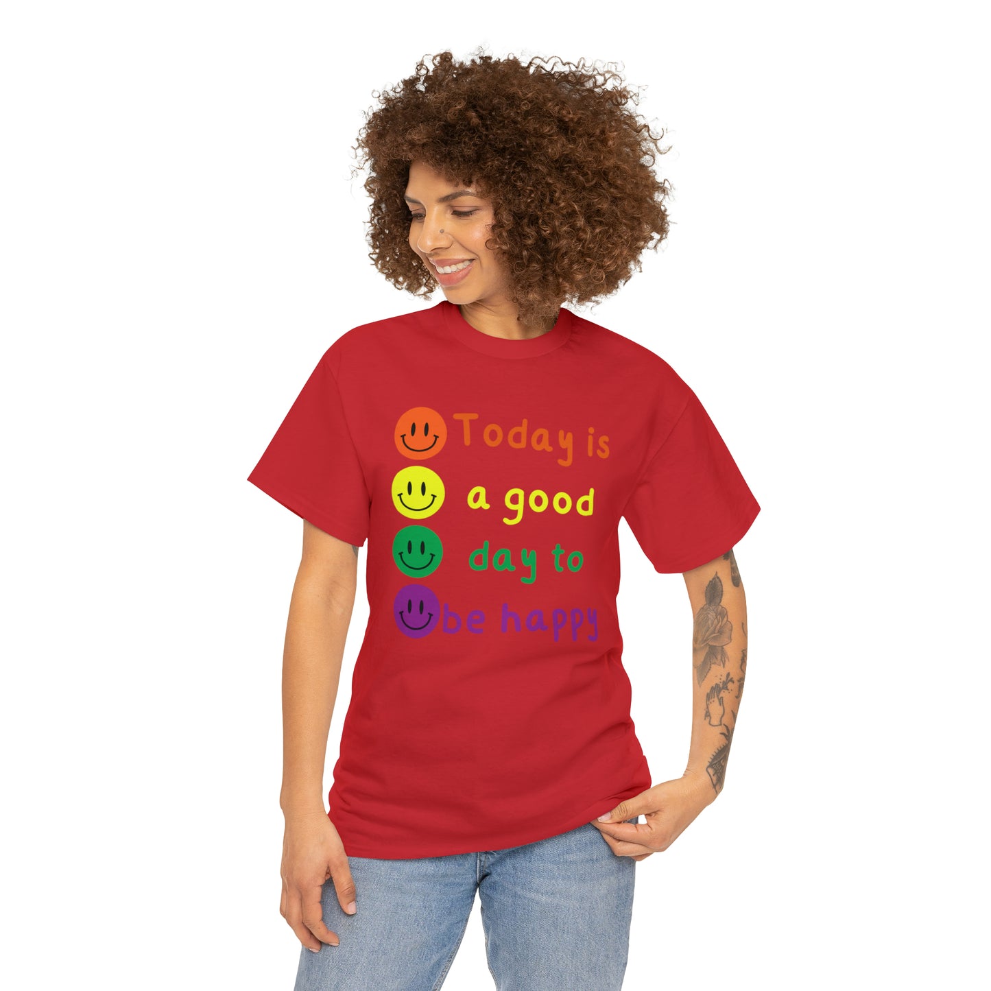 Camiseta unisex de algodón pesado - Amor y libertad - 07