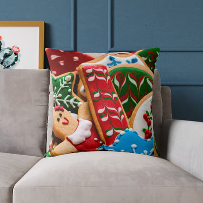 Spun Polyester Pillow - Merry Christmas - Objects
