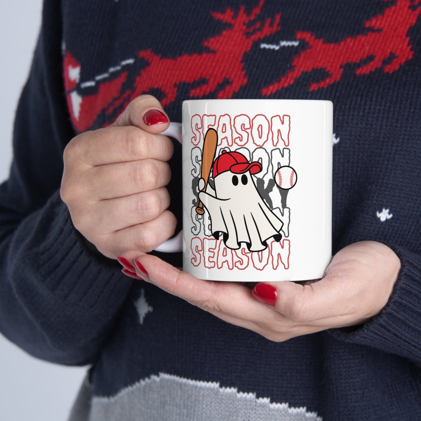 Taza de Cerámica 11oz - Halloween - Pequeño Fantasma - 19
