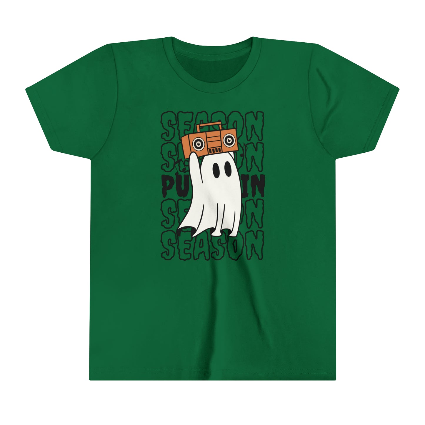 T-shirt à manches courtes pour jeunes - Halloween - Petit Fantôme - 15