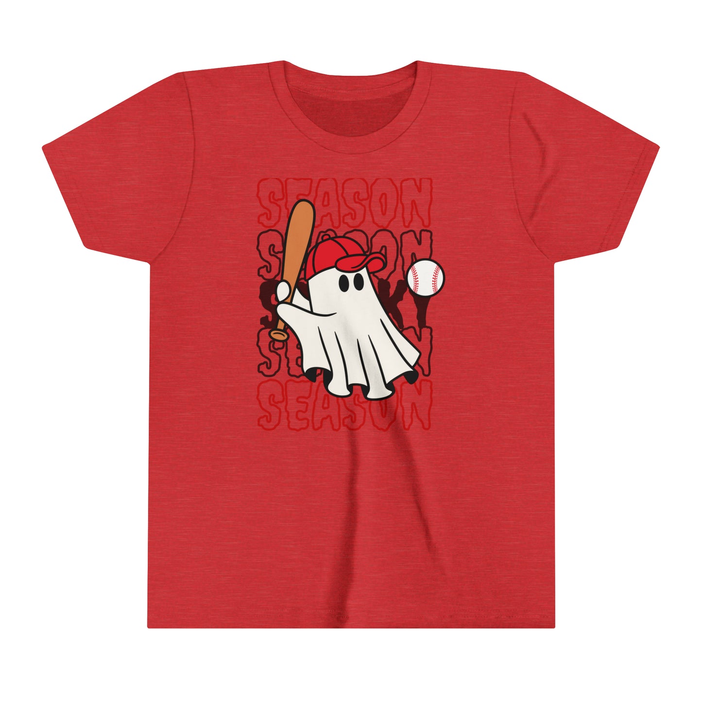 T-shirt à manches courtes pour jeunes - Halloween - Petit Fantôme - 19