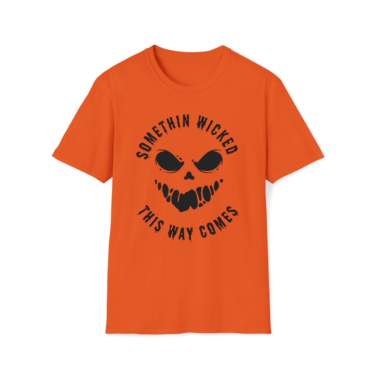 Camiseta Softstyle unisex - Halloween - Algo malvado - 02
