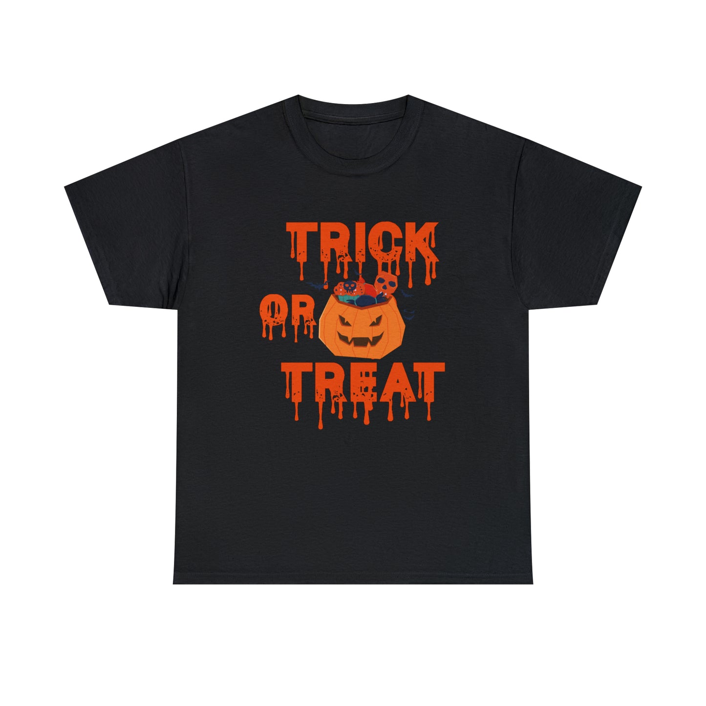 T-shirt unisexe en coton lourd - Halloween - Trick or Treat