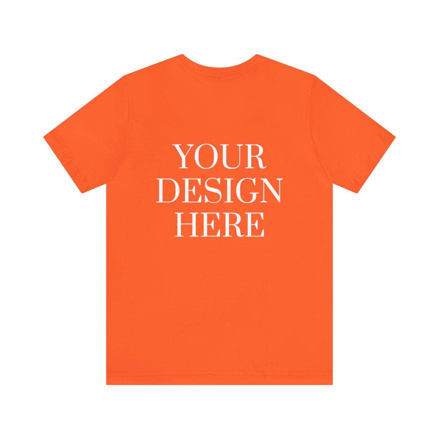 Camiseta de manga corta unisex Jersey - Personalizada - Tu diseño aquí - 02