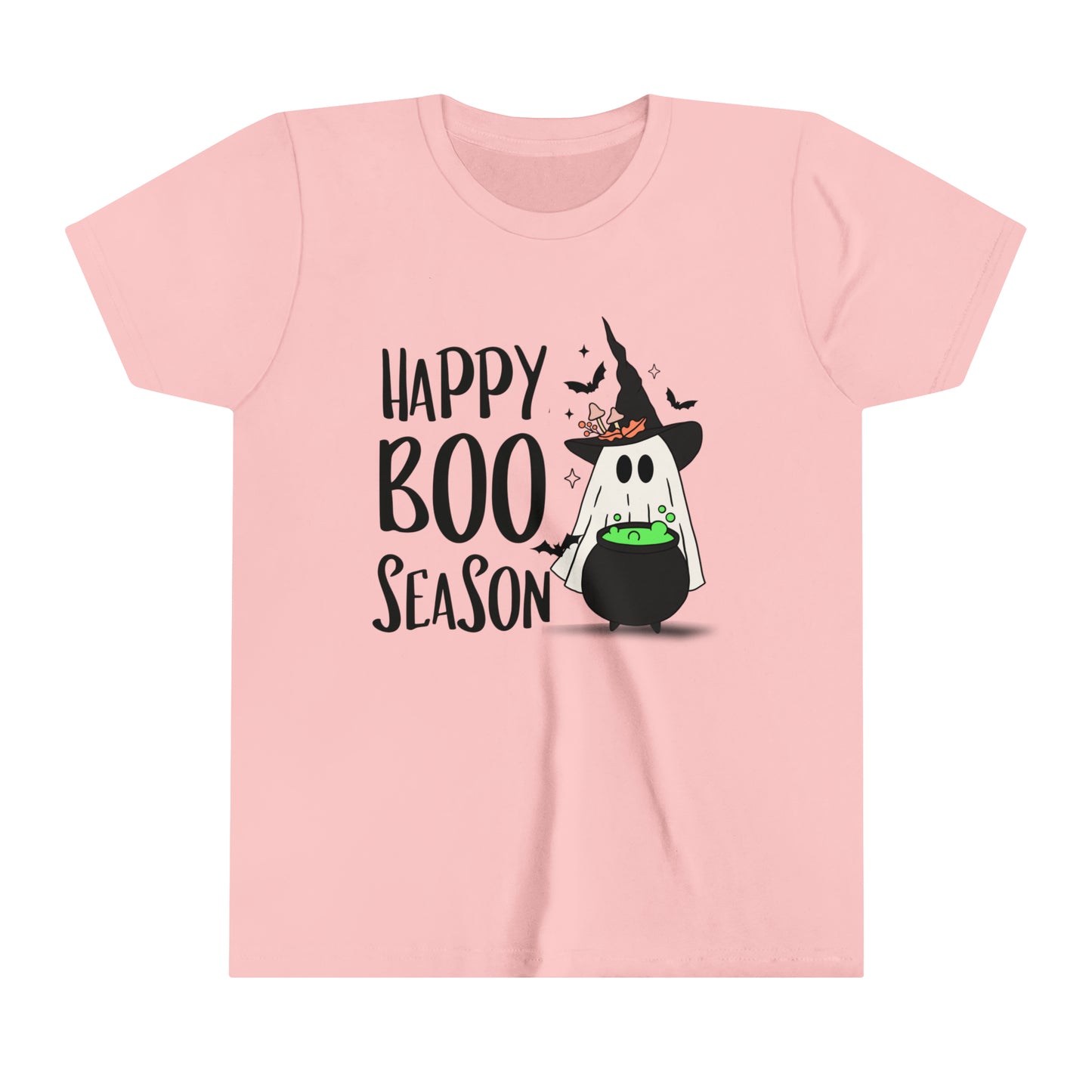 T-shirt à manches courtes pour jeunes - Halloween - Petit Fantôme - 20
