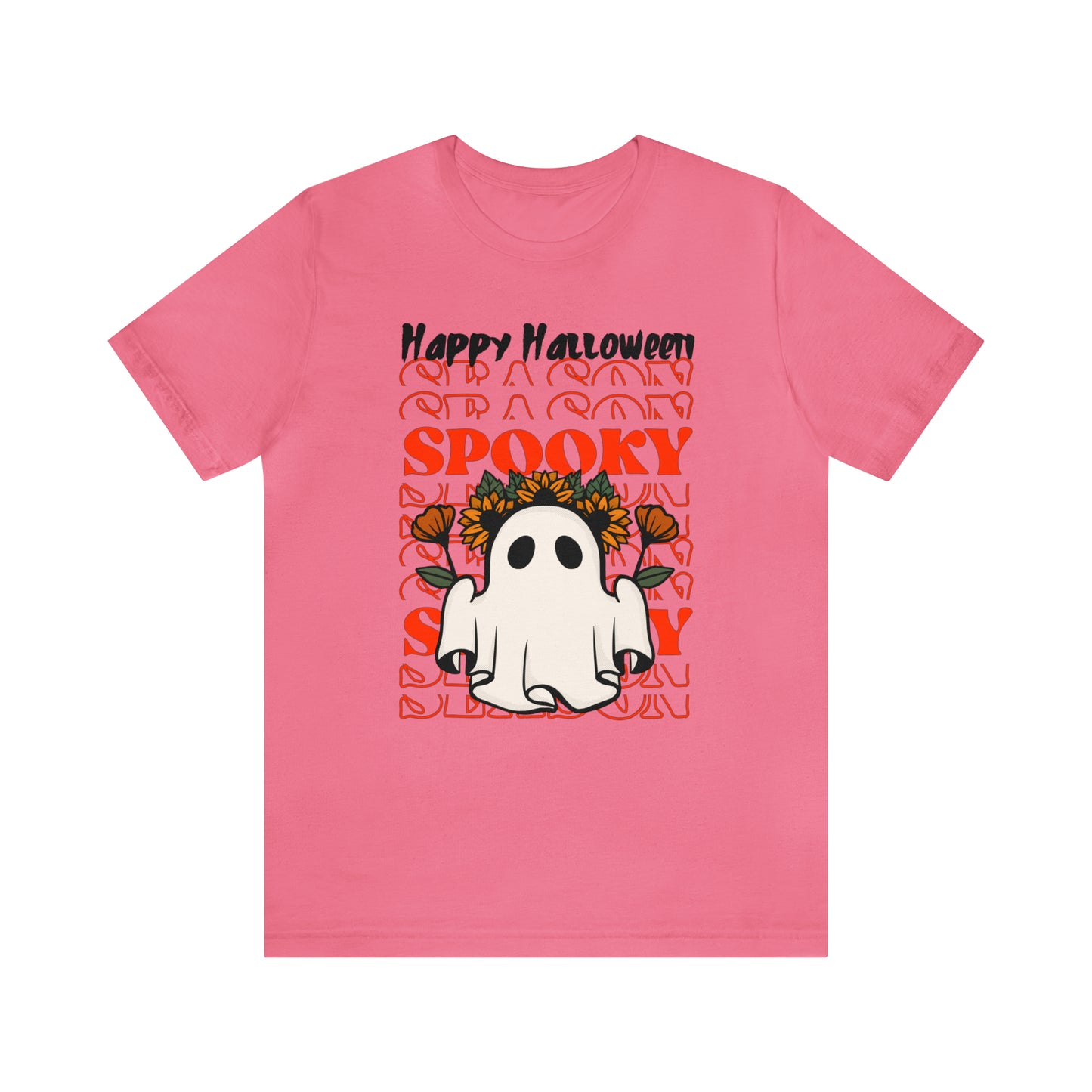 Camiseta de manga corta Unisex Jersey - Halloween - Pequeño Fantasma - 11
