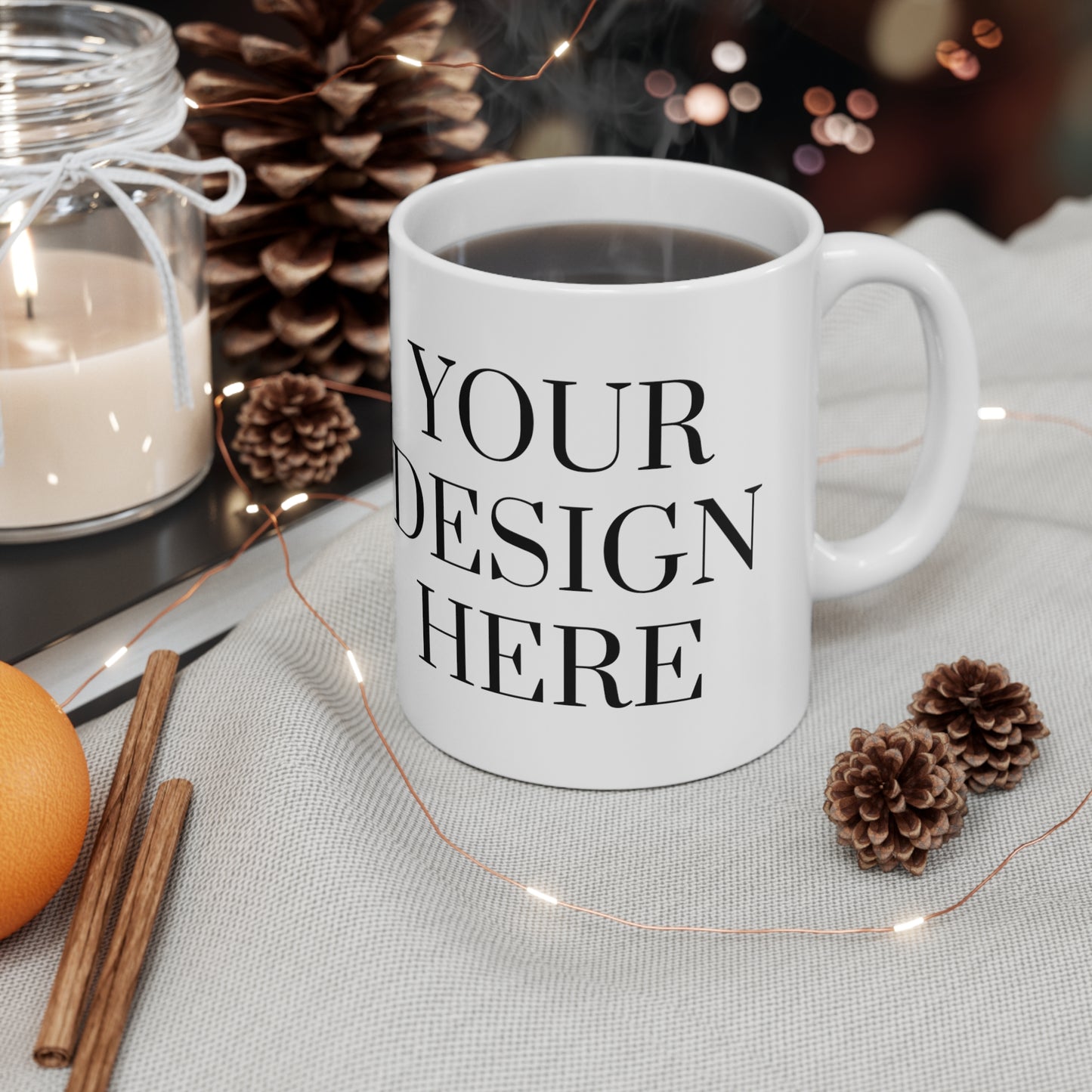 Taza de Cerámica 11 oz - Personalizada - Tu diseño aquí - 01