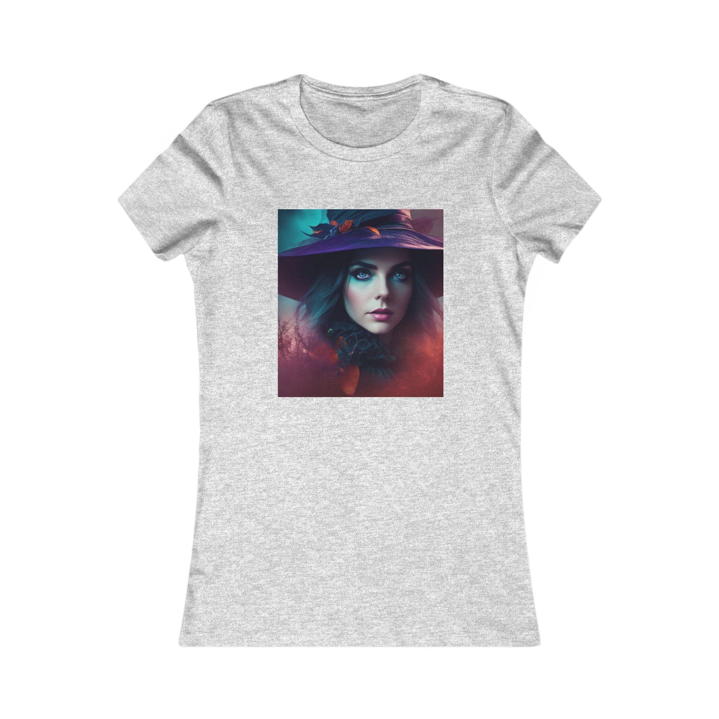 Camiseta favorita de las mujeres - Halloween Witch AI - 08