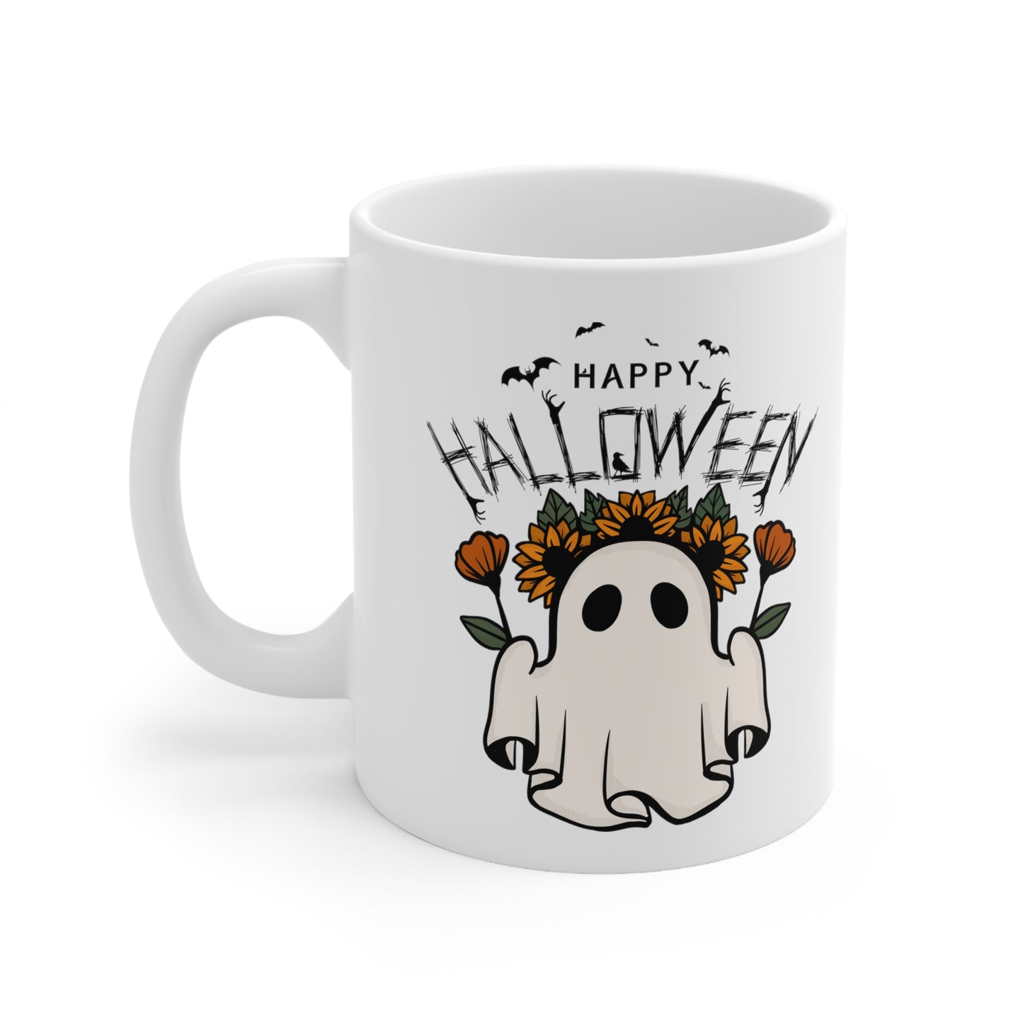 Mug en céramique 11oz - Halloween - Petit Fantôme - 03