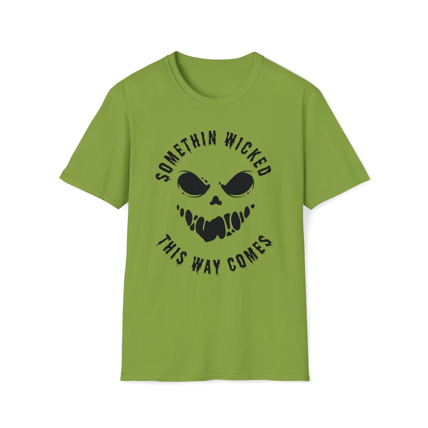 Camiseta Softstyle unisex - Halloween - Algo malvado - 02