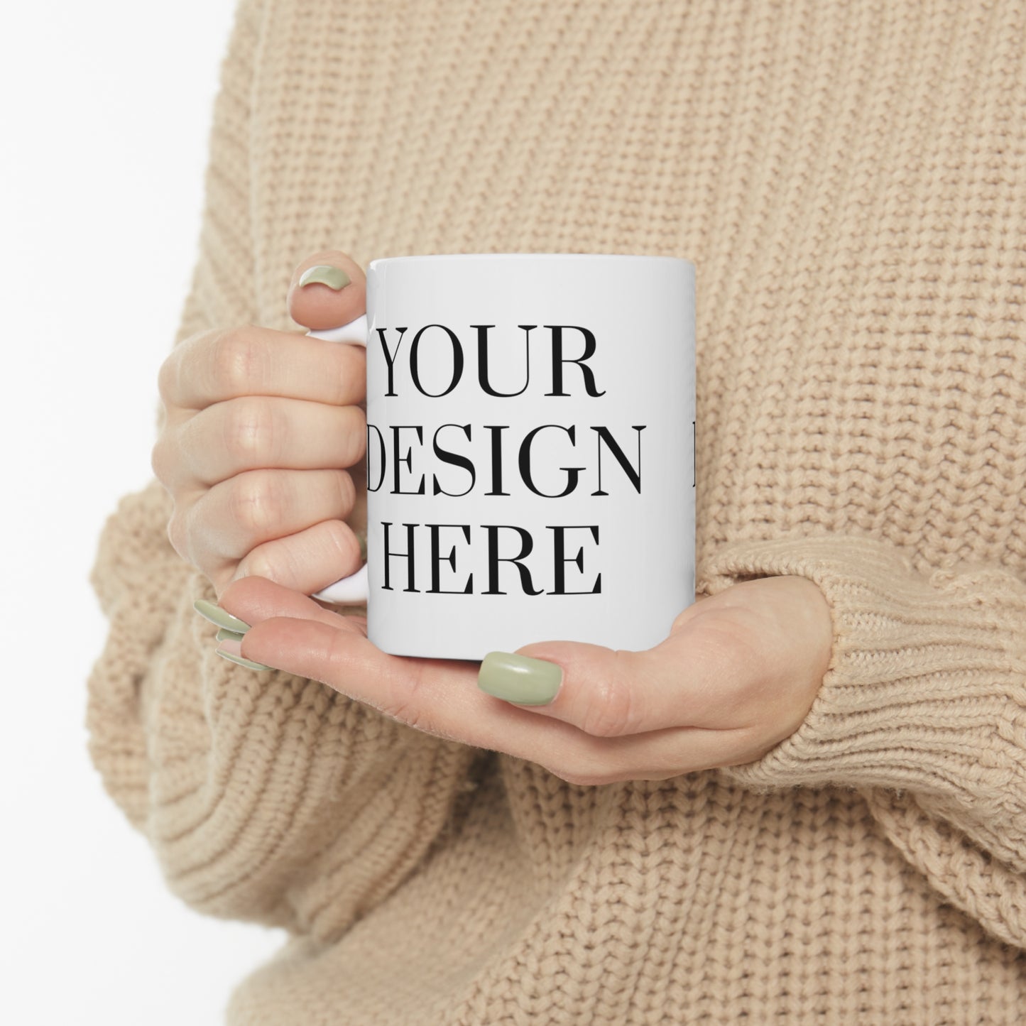Taza de Cerámica 11 oz - Personalizada - Tu diseño aquí - 01