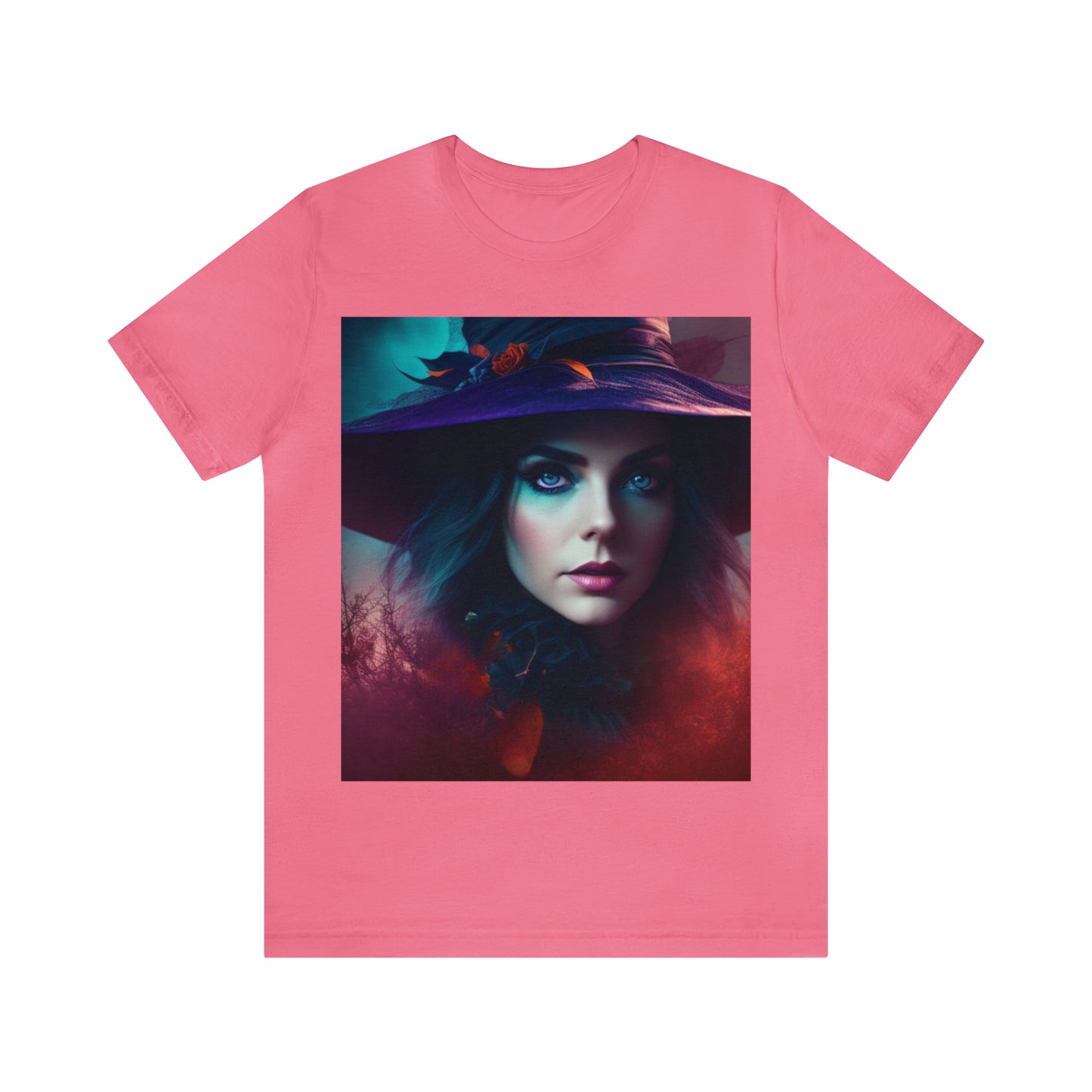 Camiseta de manga corta unisex Jersey - Halloween Witch AI - 08