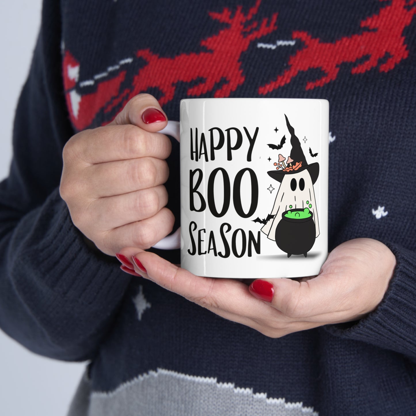 Taza de Cerámica 11oz - Halloween - Pequeño Fantasma - 20